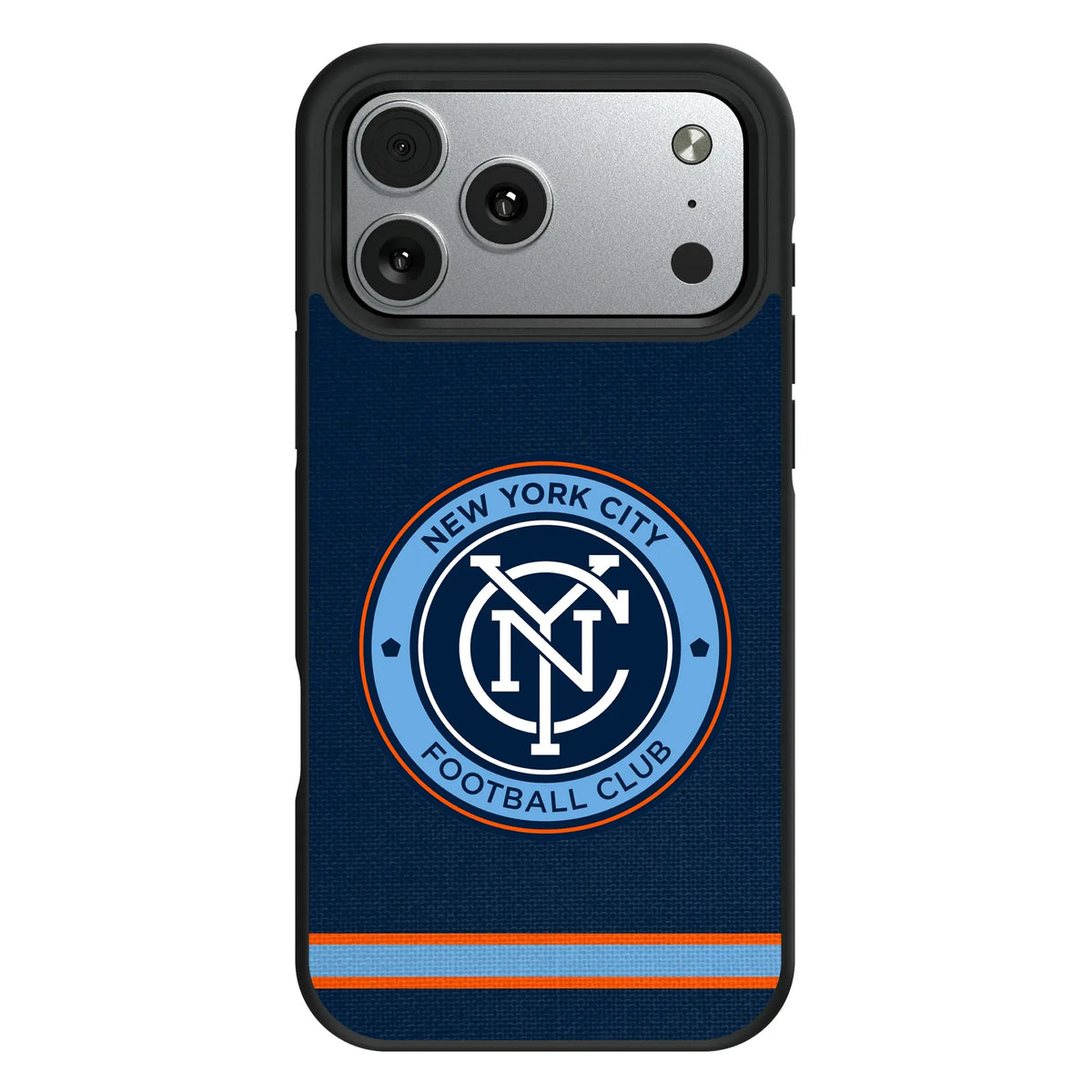 New York City FC Stripe iPhone Bump Phone Case for Apple iPhone#Device_iPhone 17 Pro Max