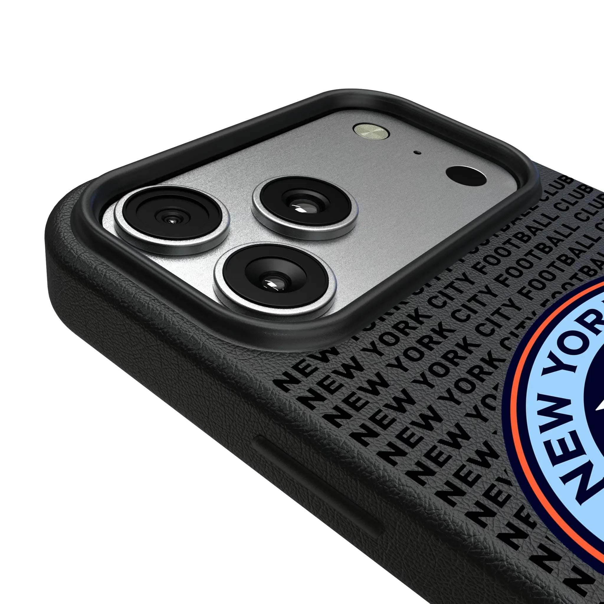 New York City FC Text Backdrop iPhone MagSafe Compatible Phone Case for Apple iPhone - Detail#Device_iPhone 17 Pro Max
