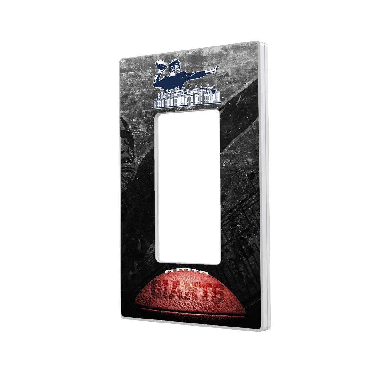New York Giants 1960-1966 Historic Collection Legendary Hidden-Screw Light Switch Plate#Style_Single Rocker