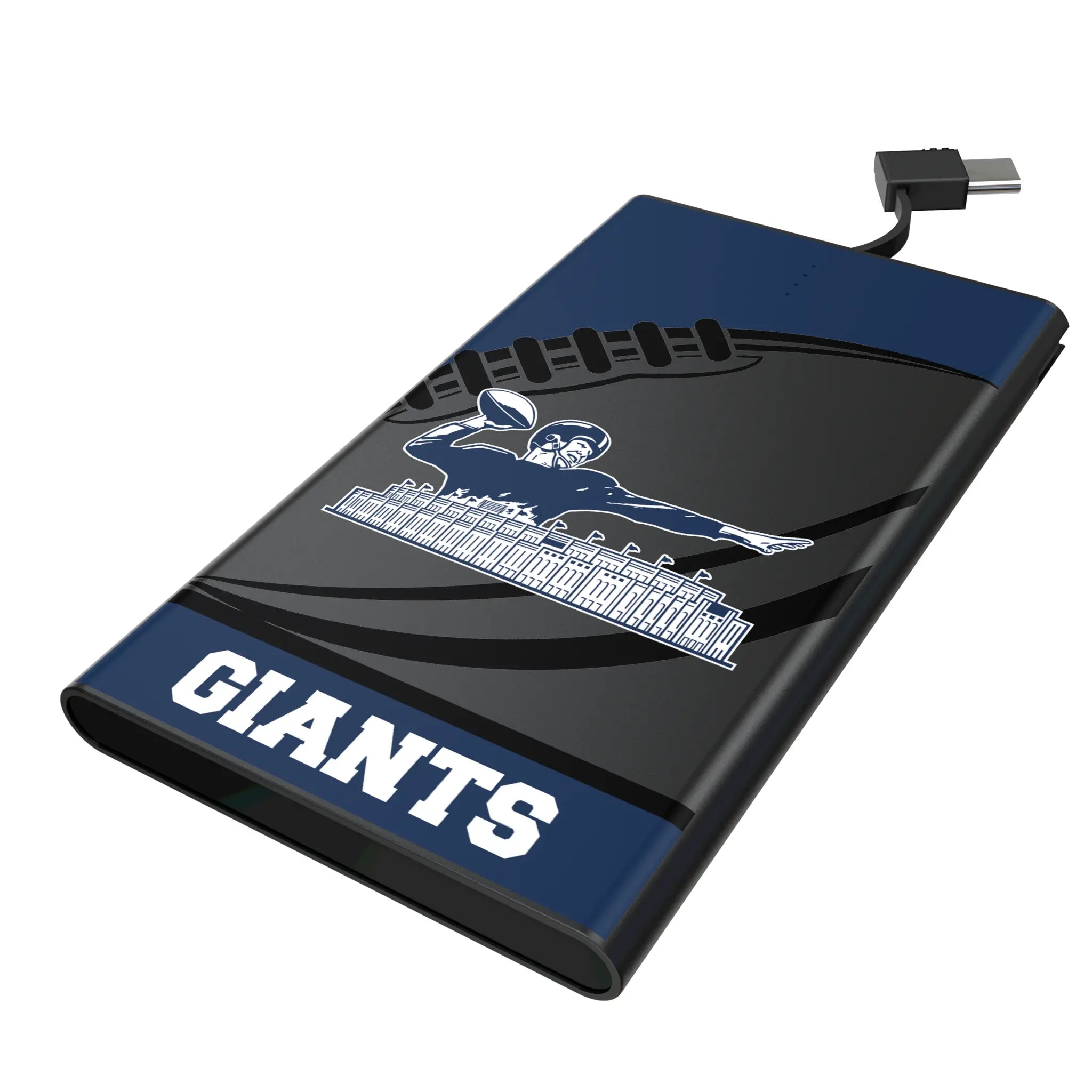 New York Giants 1960-1966 Historic Collection Passtime 5000mAh Flat Power Bank