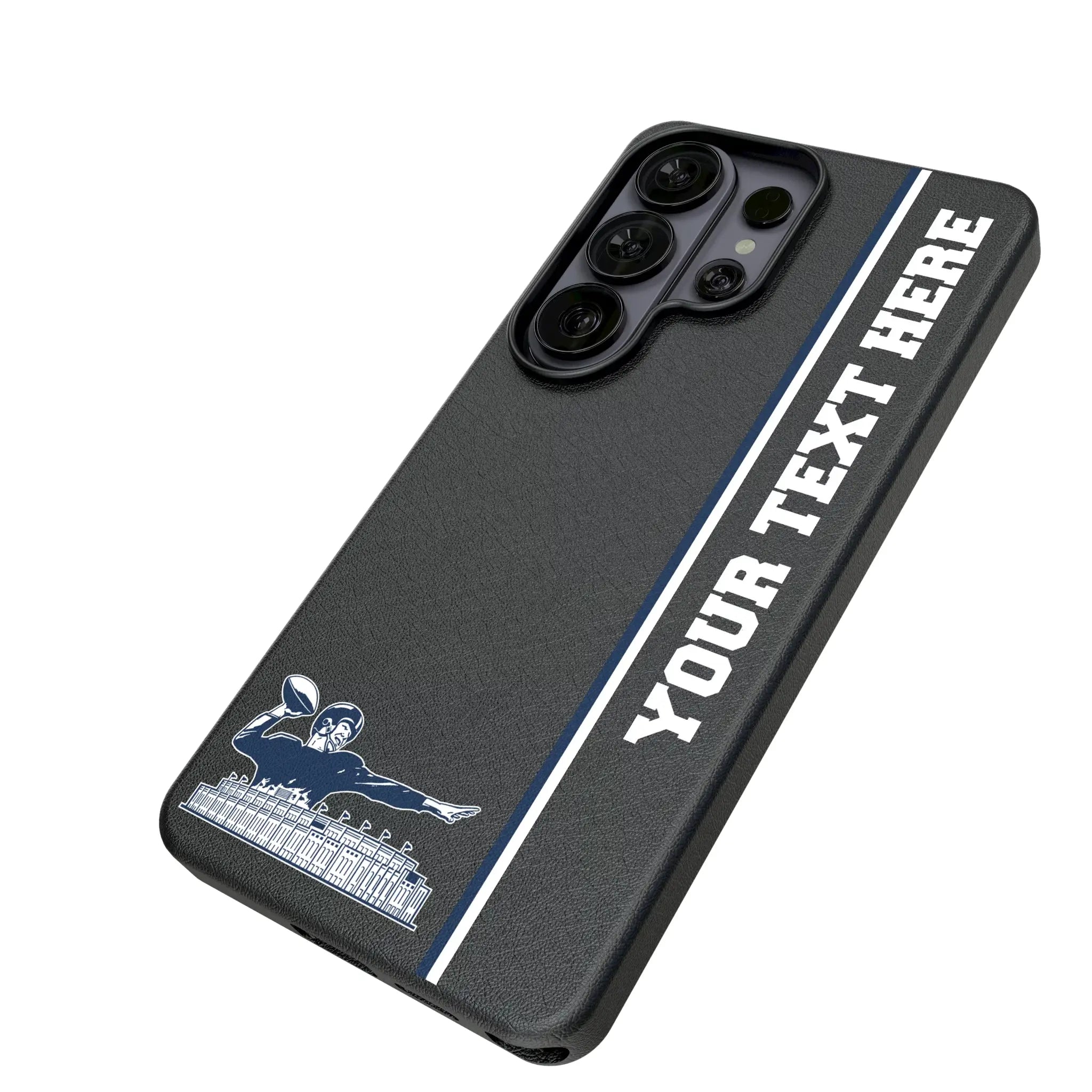 New York Giants 1960-1966 Historic Collection Personalized Sidebard Galaxy MagSafe Compatible Phone Case for Samsung Galaxy - Isometric View#Device_Galaxy S26 Ultra