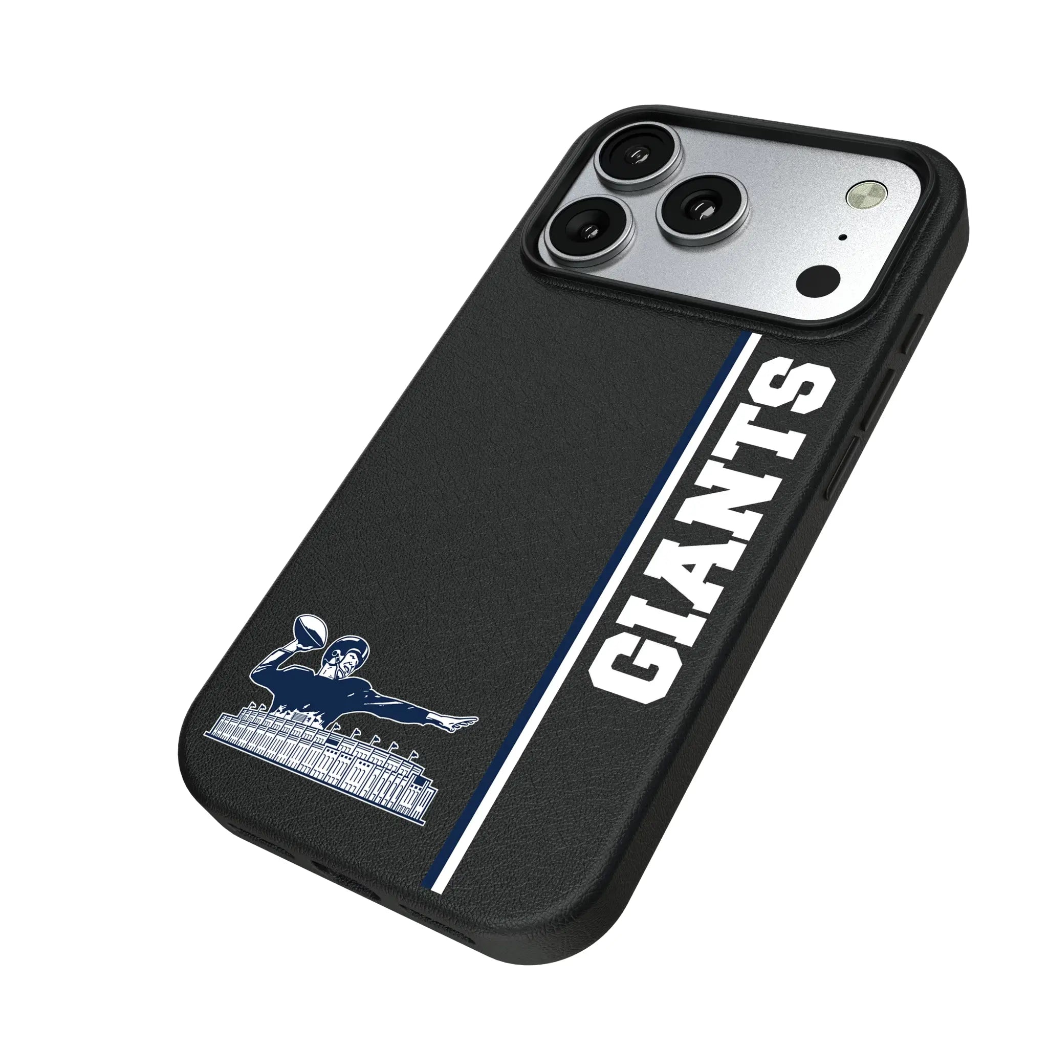 New York Giants 1960-1966 Historic Collection Sidebar iPhone MagSafe Compatible Phone Case for Apple iPhone - Isometric View#Device_iPhone 17 Pro
