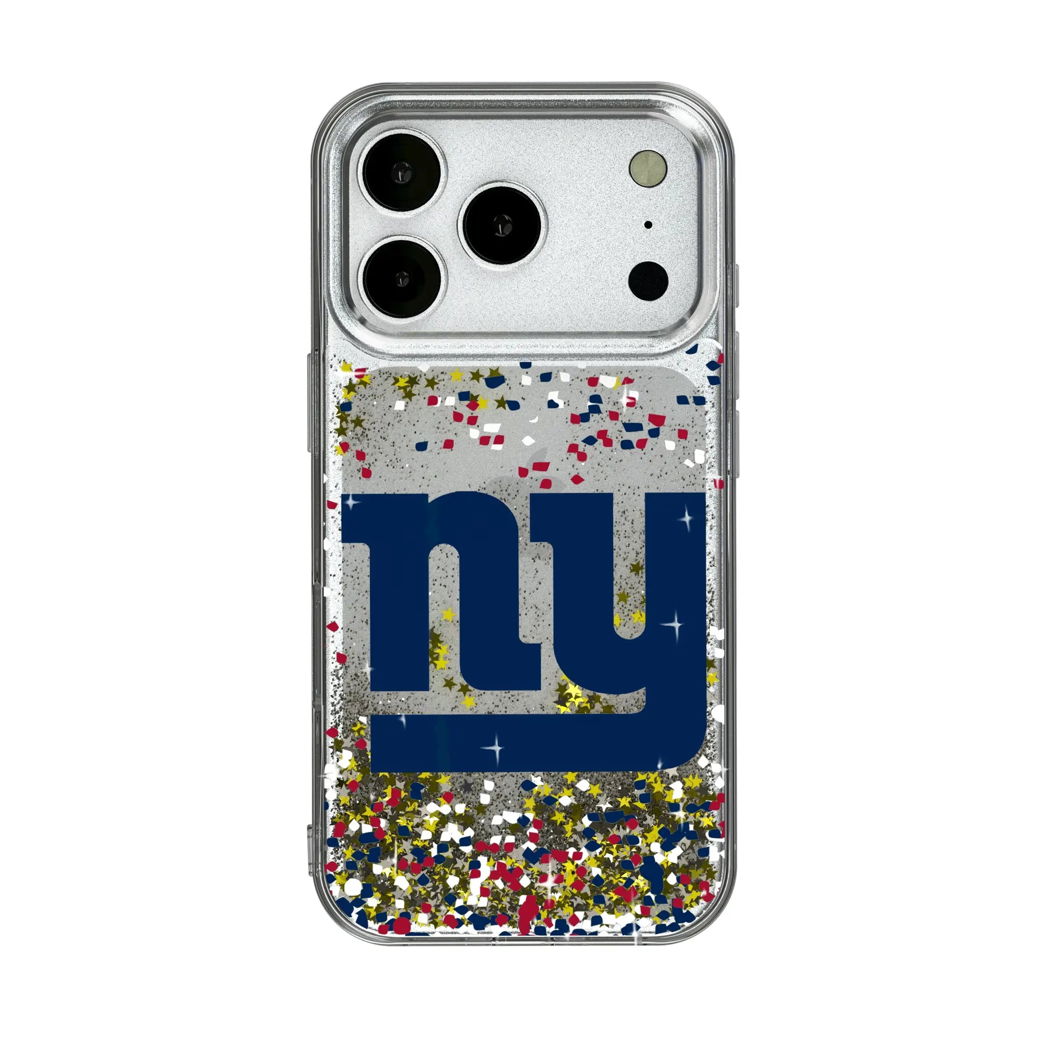 New York Giants Confetti iPhone Glitter Phone Case for Apple iPhone