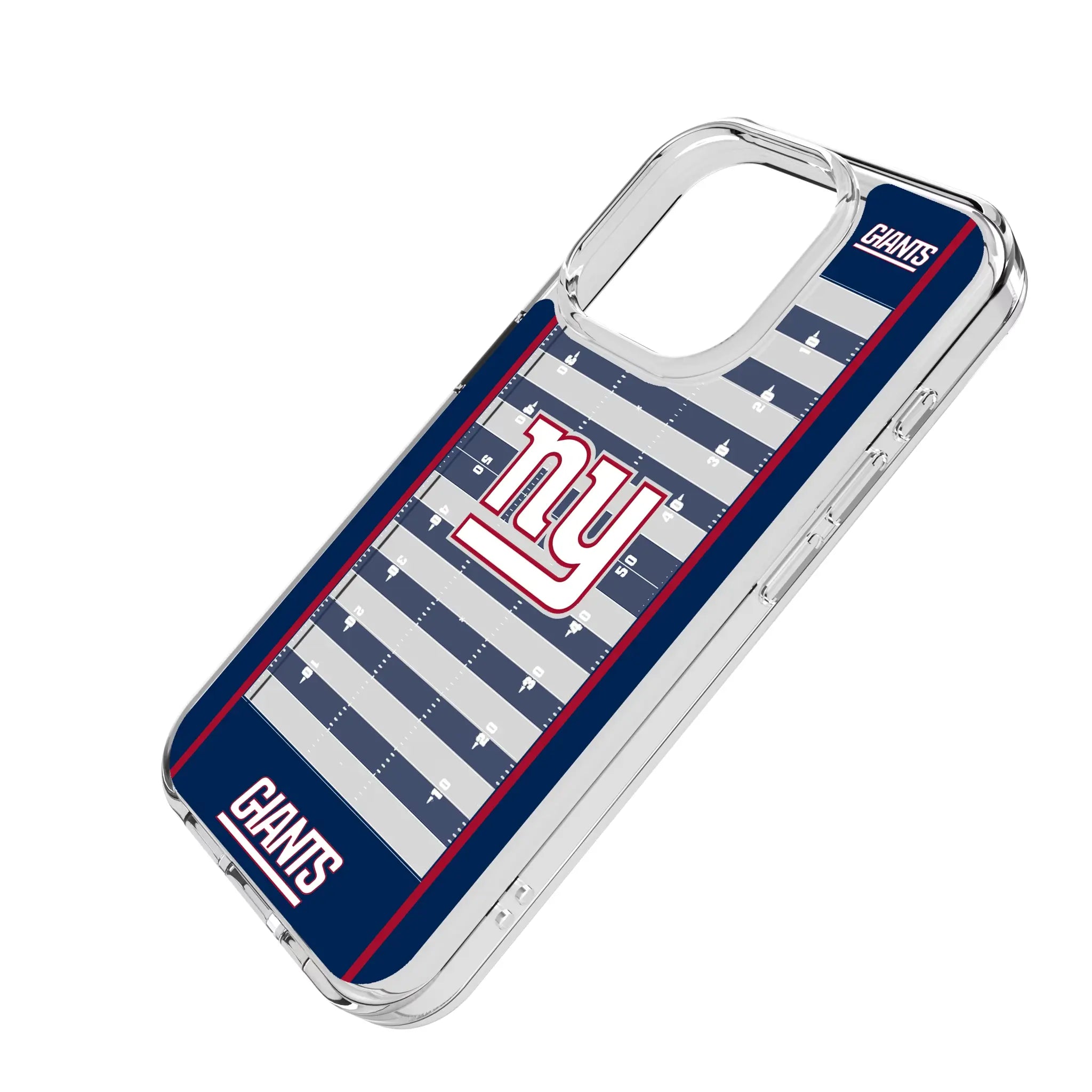 New York Giants Field iPhone Clear Phone Case for Apple iPhone - Isometric View