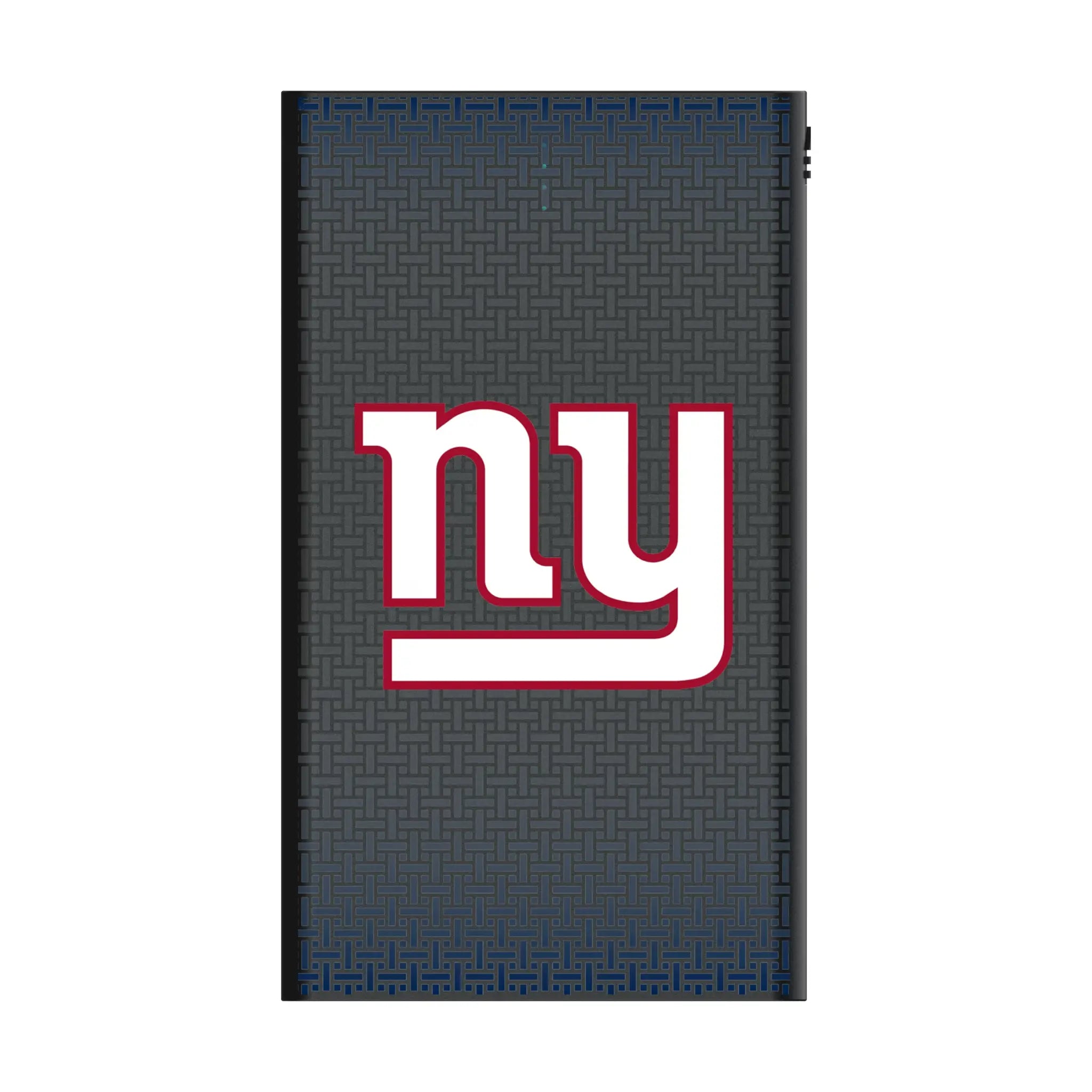New York Giants Linen 5000mAh Flat Power Bank