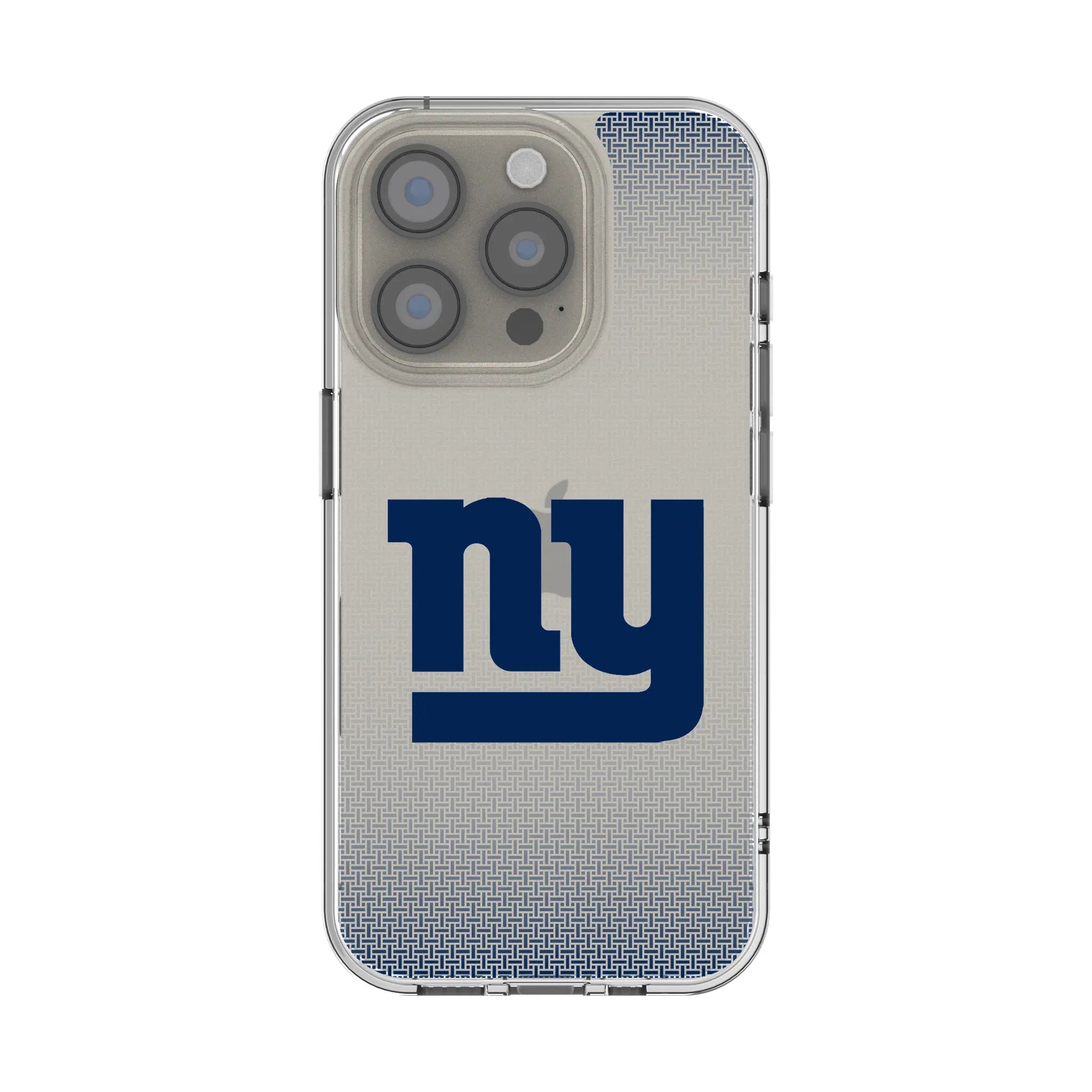 New York Giants Linen iPhone Clear Phone Case for Apple iPhone
