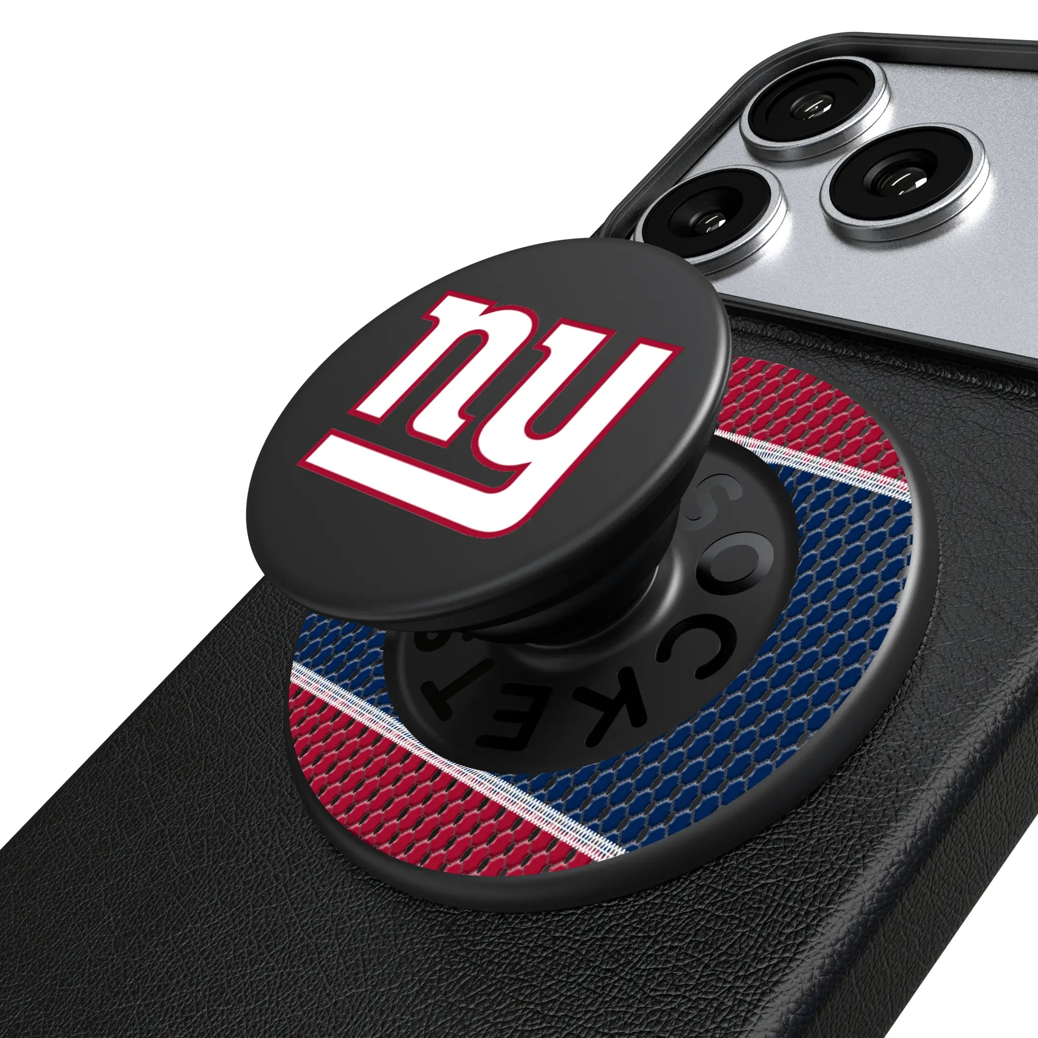 New York Giants Mesh Popsockets Round Magnetic