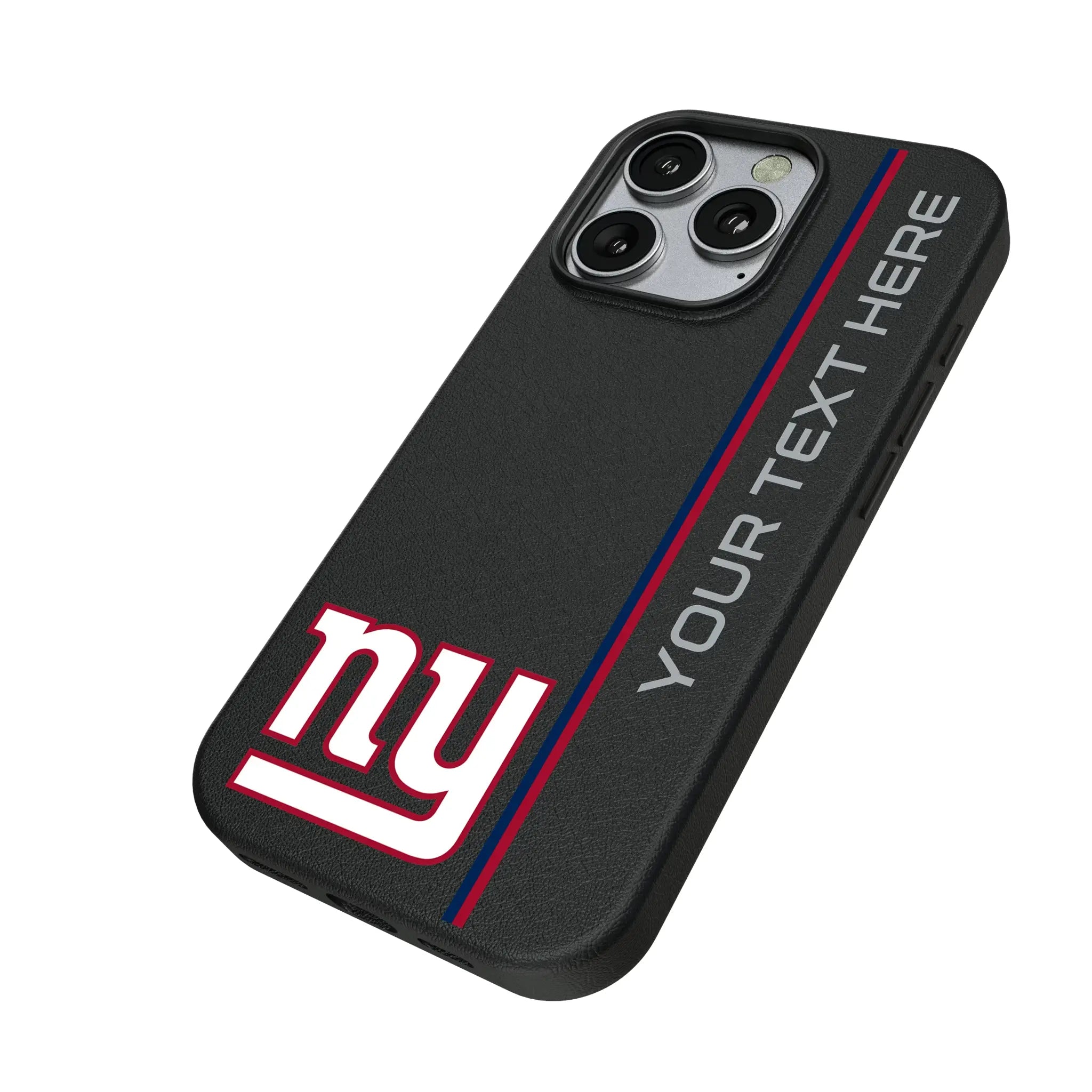 New York Giants Personalized Sidebard iPhone MagSafe Compatible Phone Case for Apple iPhone - Isometric View