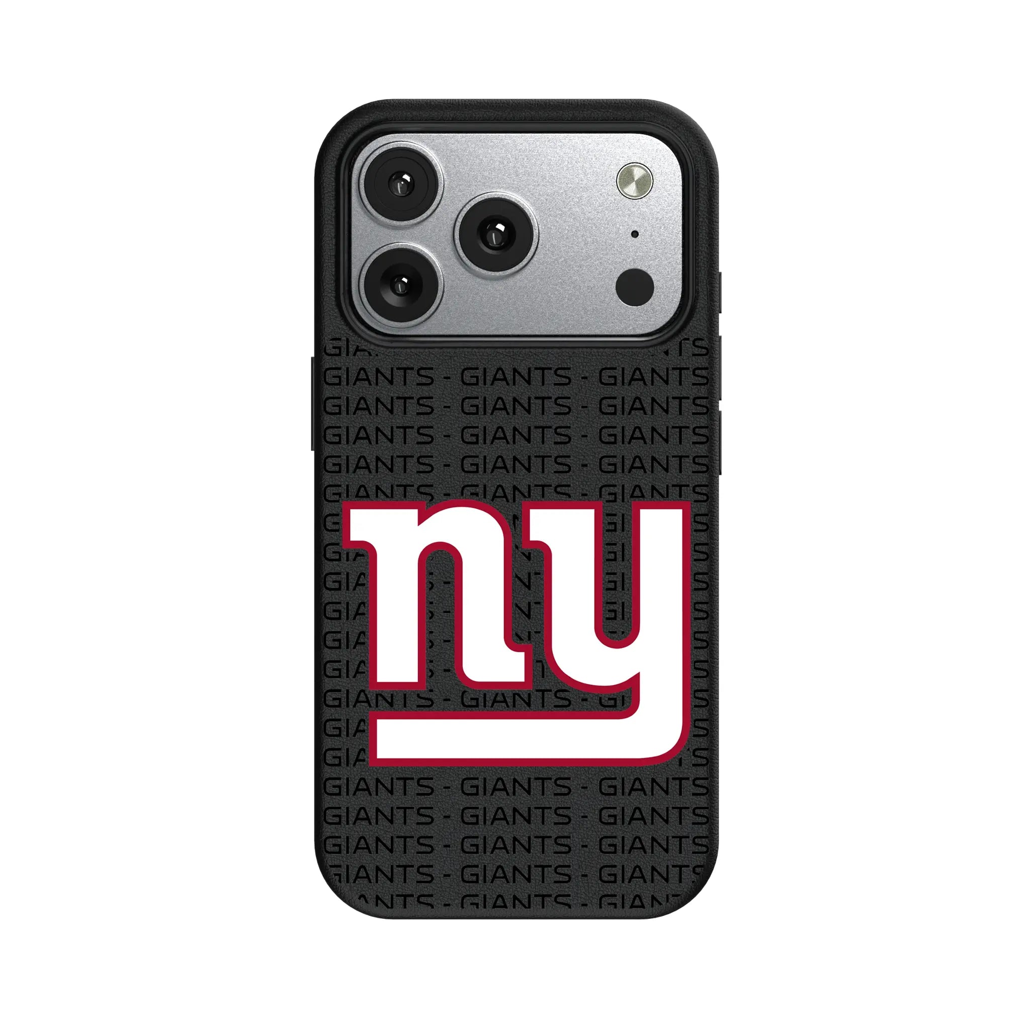 New York Giants Text Backdrop iPhone MagSafe Compatible Phone Case for Apple iPhone#Device_iPhone 17 Pro