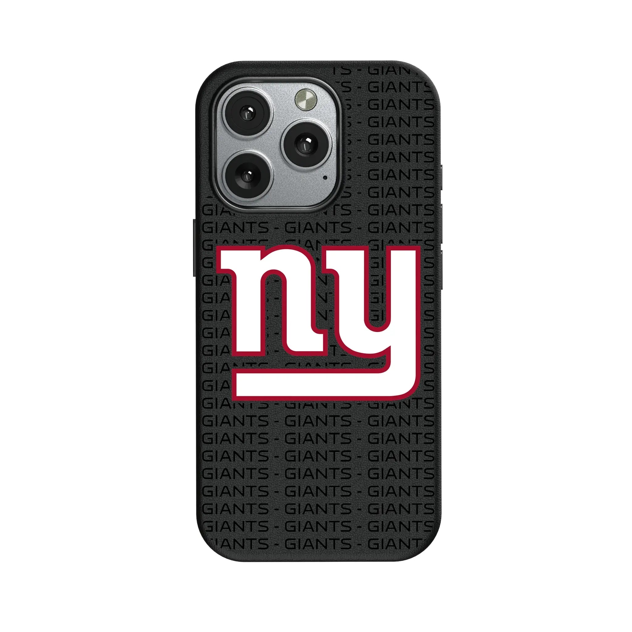 New York Giants Text Backdrop iPhone MagSafe Compatible Phone Case for Apple iPhone