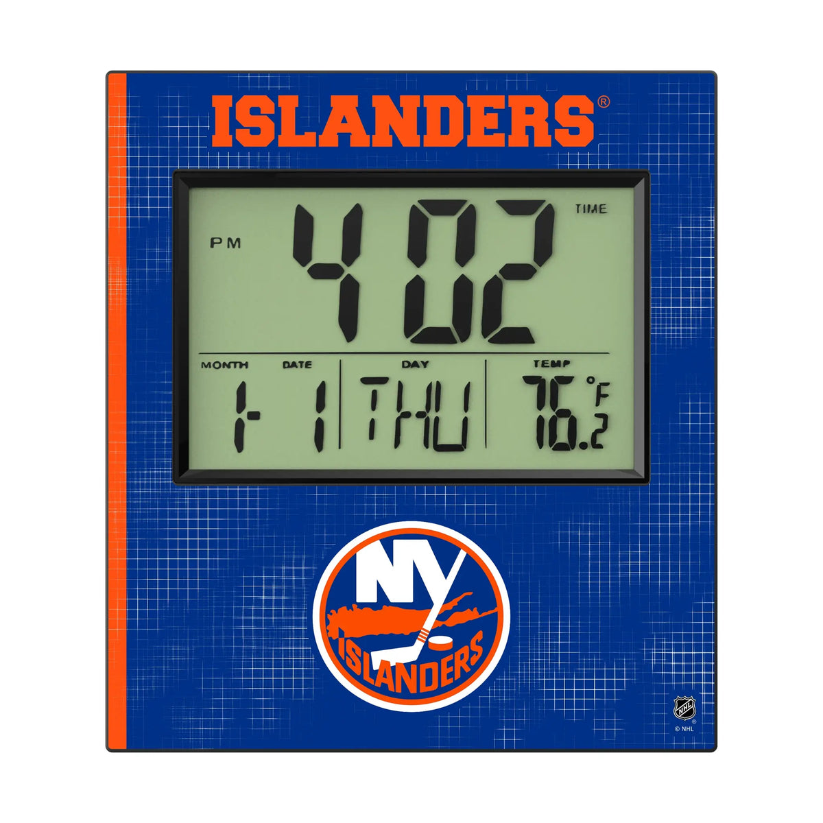 New York Islanders Hatch Wall Clock