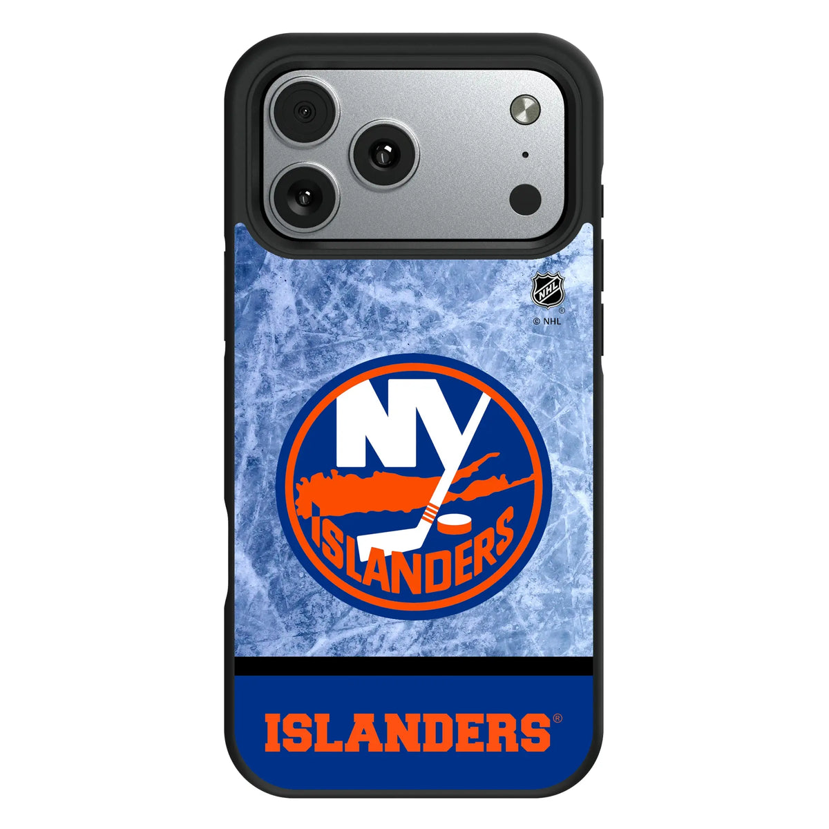 New York Islanders Ice Wordmark iPhone Bump Phone Case for Apple iPhone#Device_iPhone 17 Pro Max