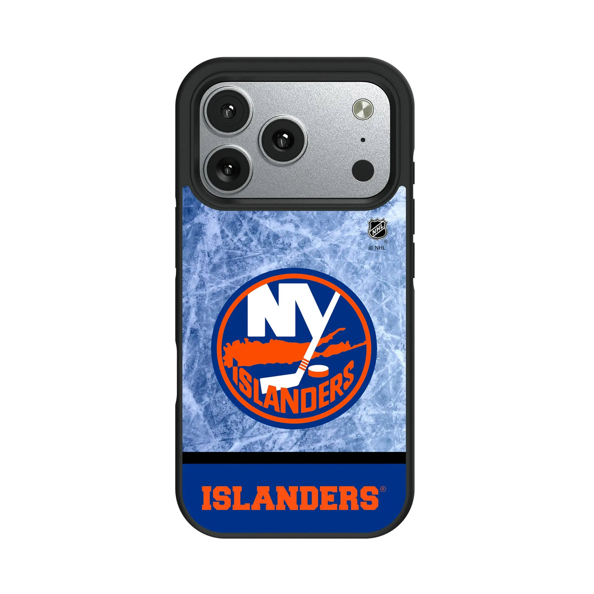 New York Islanders Ice Wordmark iPhone Bump Phone Case for Apple iPhone#Device_iPhone 17 Pro
