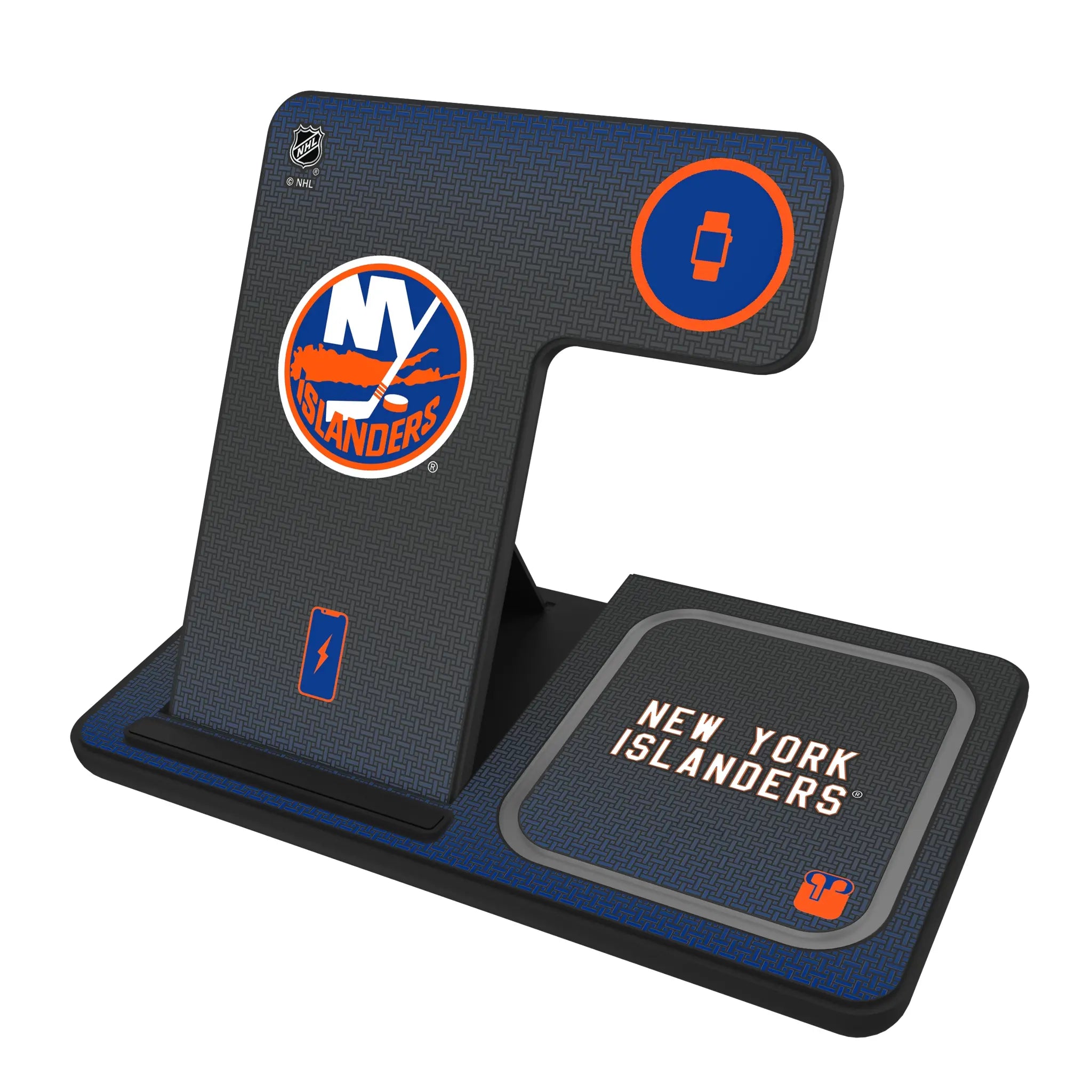 New York Islanders Linen 3 in 1 Charging Station