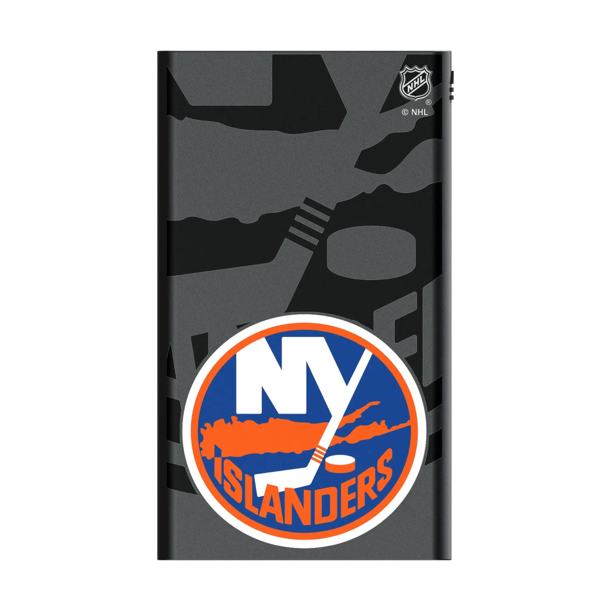 New York Islanders Monocolor Tilt 5000mAh Flat Power Bank