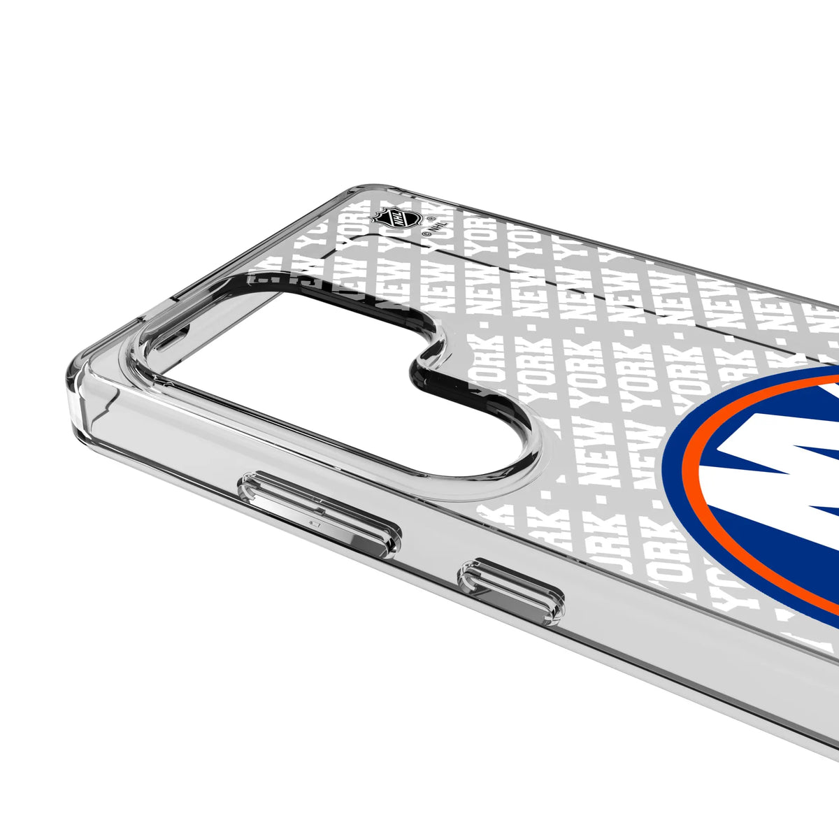 New York Islanders Personalized EndZone Plus Galaxy Clear Phone Case for Samsung Galaxy - Detail#Device_Galaxy S25 Ultra