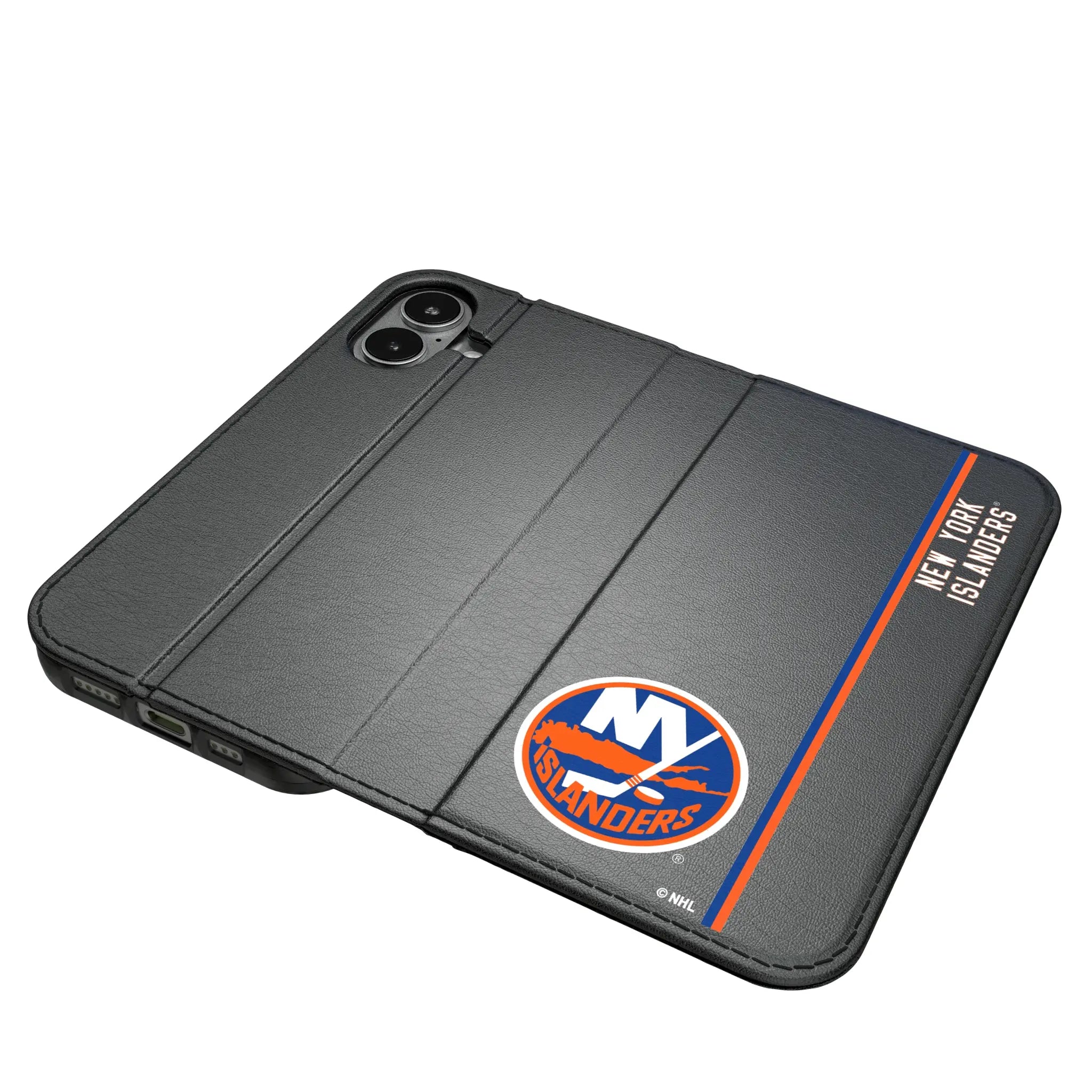 New York Islanders Sidebar iPhone Folio Phone Case for Apple iPhone#Device_iPhone 17