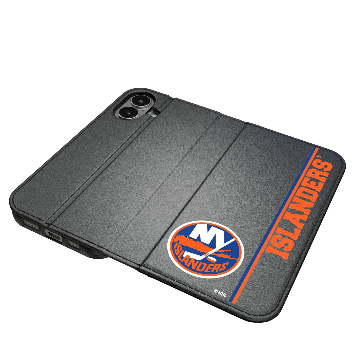 New York Islanders Sidebar iPhone Folio Phone Case for Apple iPhone#Device_iPhone 17