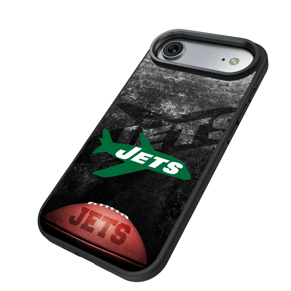New York Jets 1963 Historic Collection Legendary iPhone Bump Phone Case for Apple iPhone - Isometric View#Device_iPhone Air