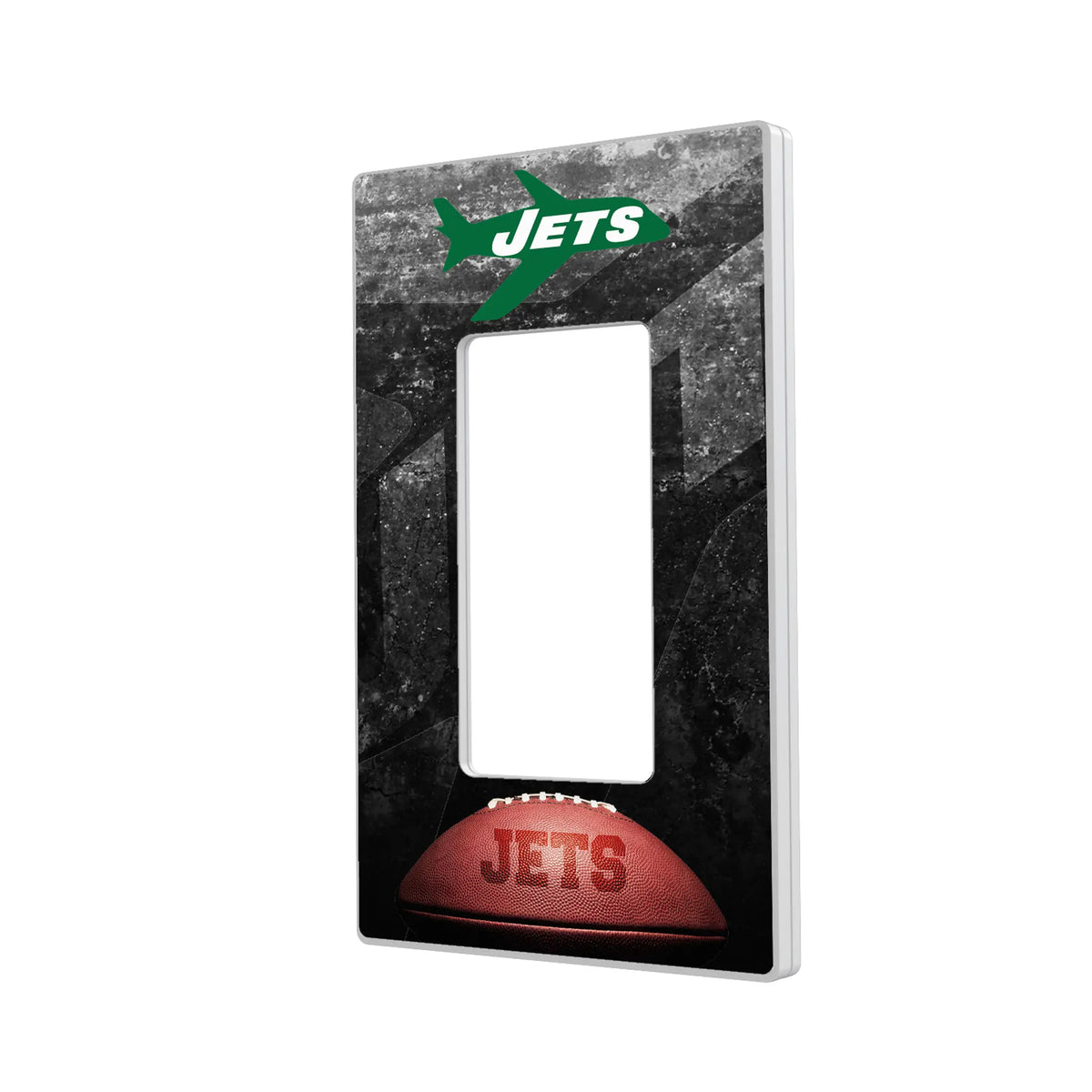 New York Jets 1963 Historic Collection Legendary Hidden-Screw Light Switch Plate#Style_Single Rocker
