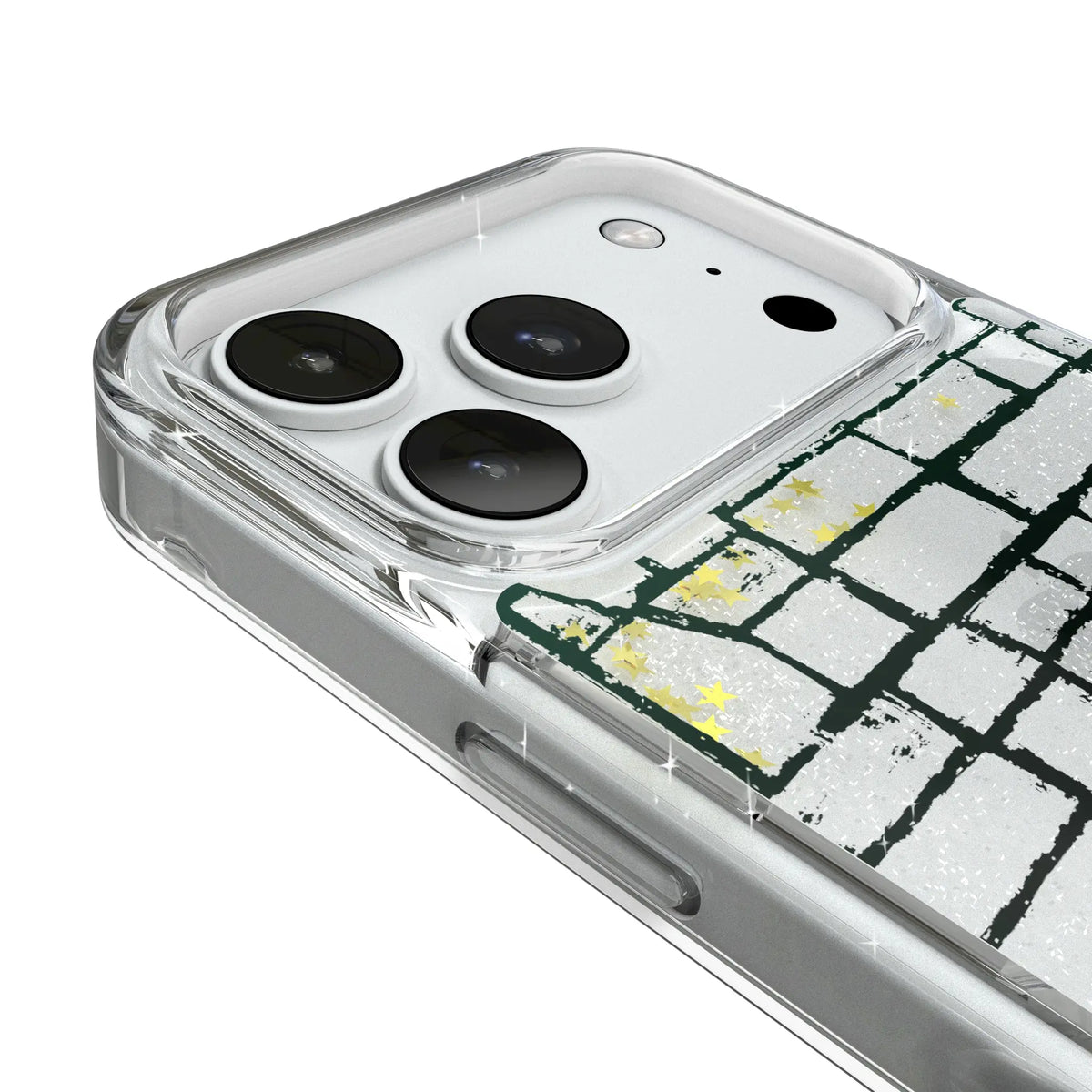 New York Jets Brick iPhone Glitter Phone Case for Apple iPhone - Detail#Device_iPhone 18 Pro