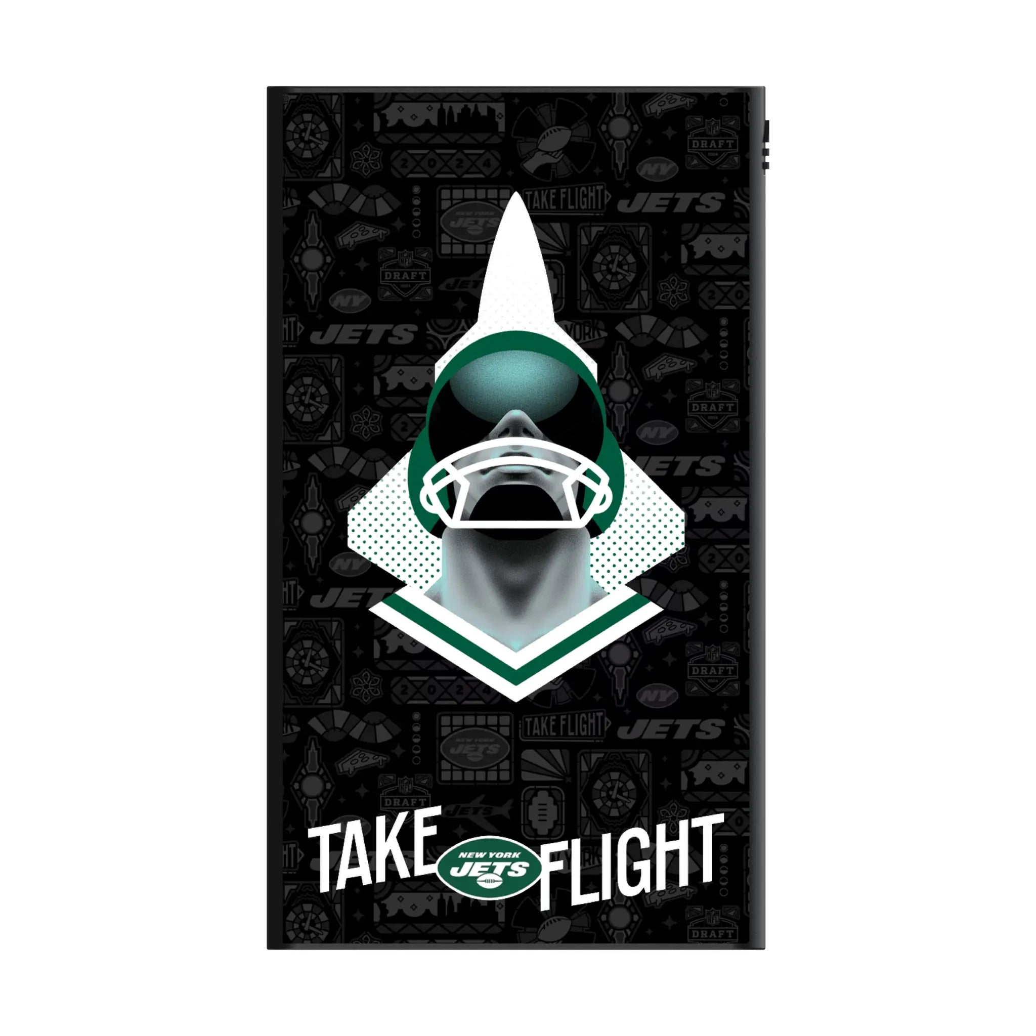 New York Jets Deco 5000mAh Flat Power Bank