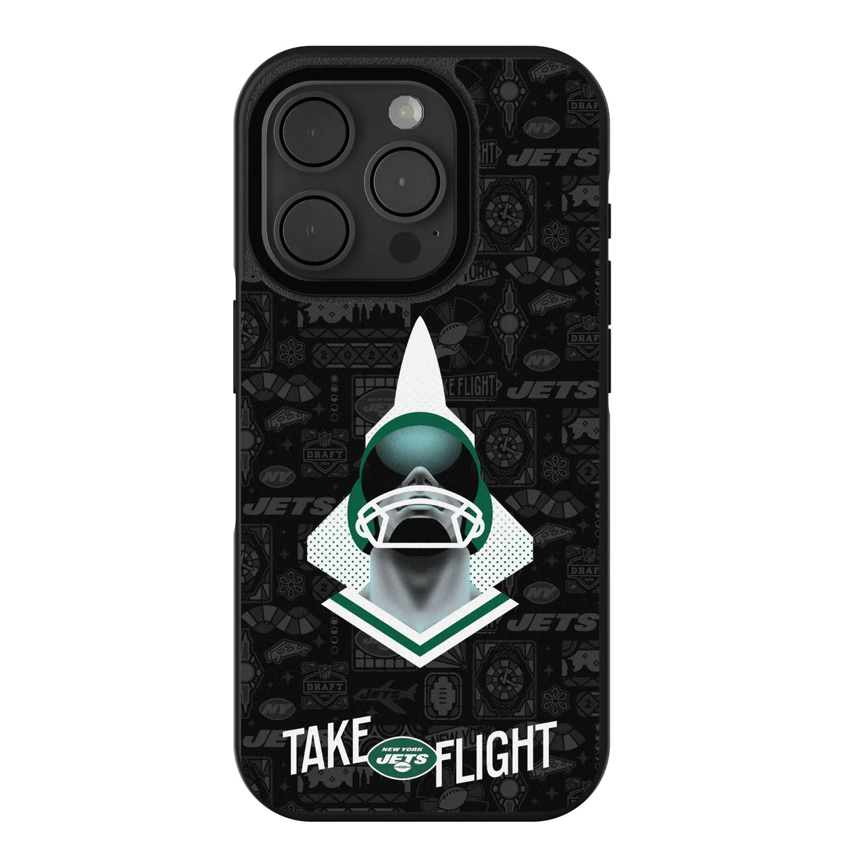 New York Jets Deco iPhone Bump Phone Case for Apple iPhone