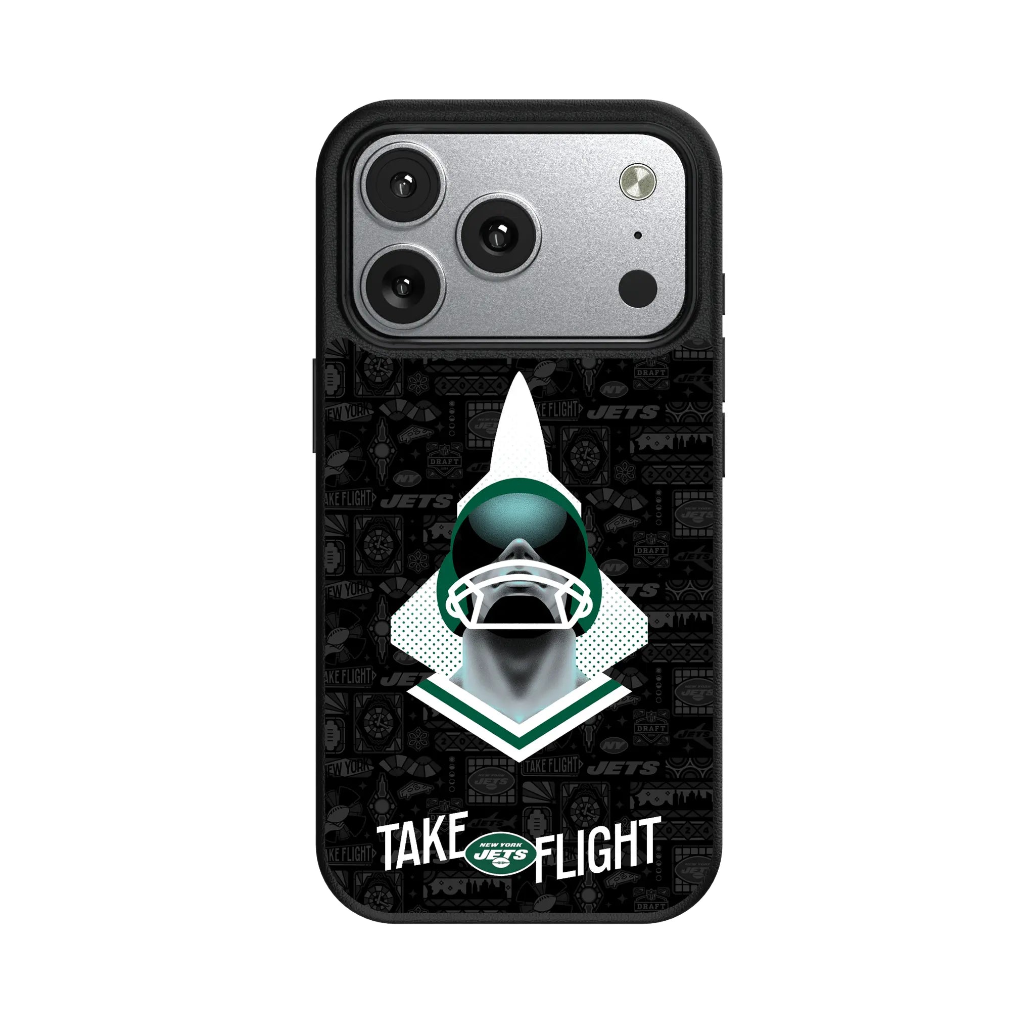 New York Jets Deco iPhone MagSafe Compatible Phone Case for Apple iPhone#Device_iPhone 17 Pro