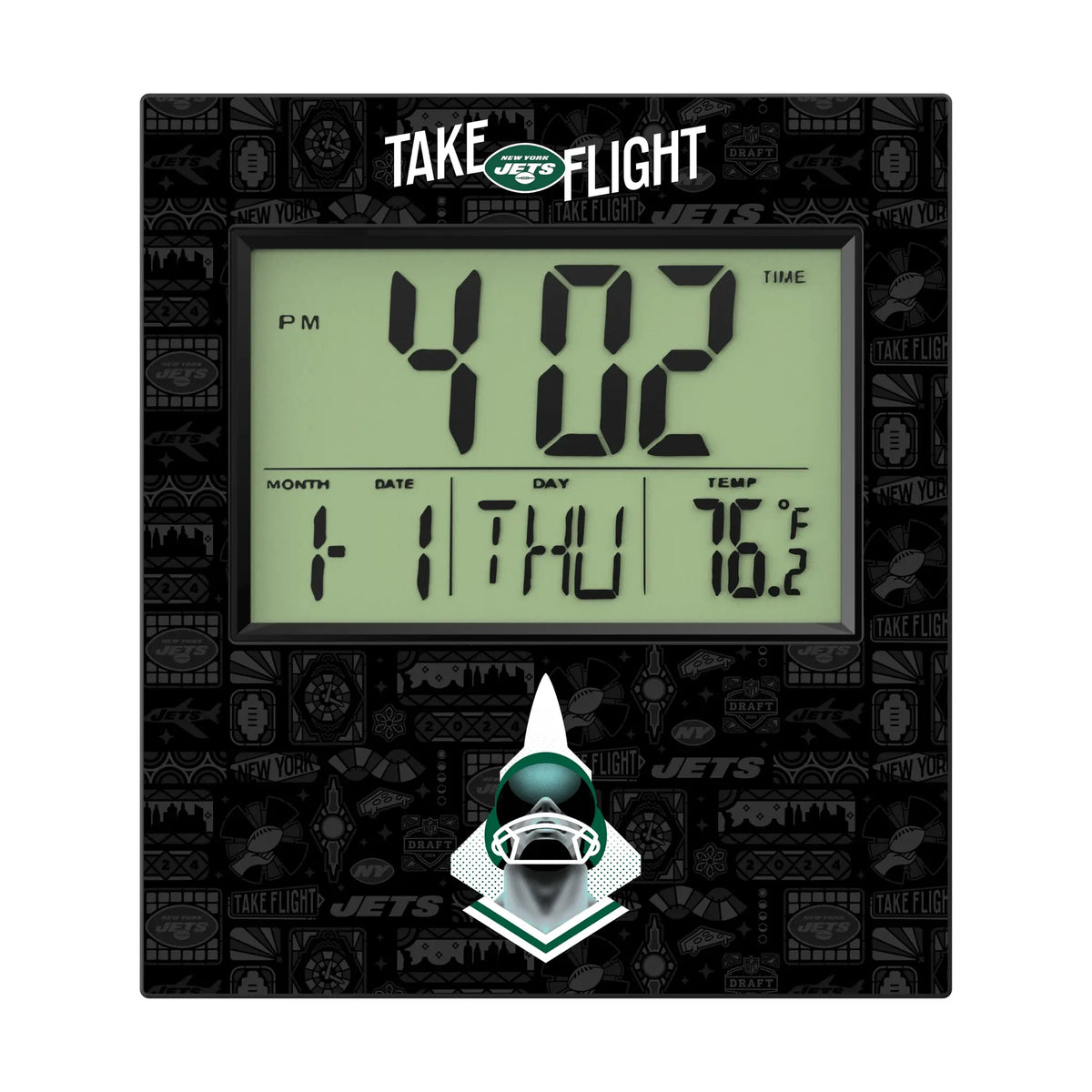 New York Jets Deco Wall Clock