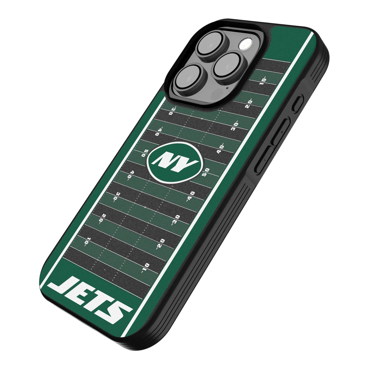 New York Jets Field iPhone Bump Phone Case for Apple iPhone - Isometric View