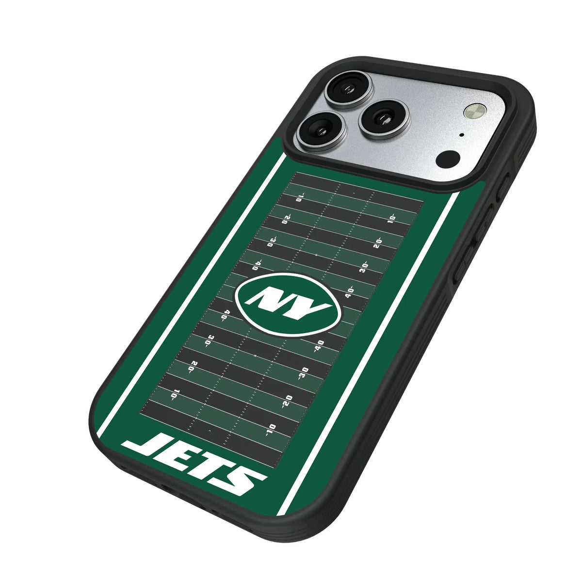 New York Jets Field iPhone Bump Phone Case for Apple iPhone - Isometric View#Device_iPhone 17 Pro