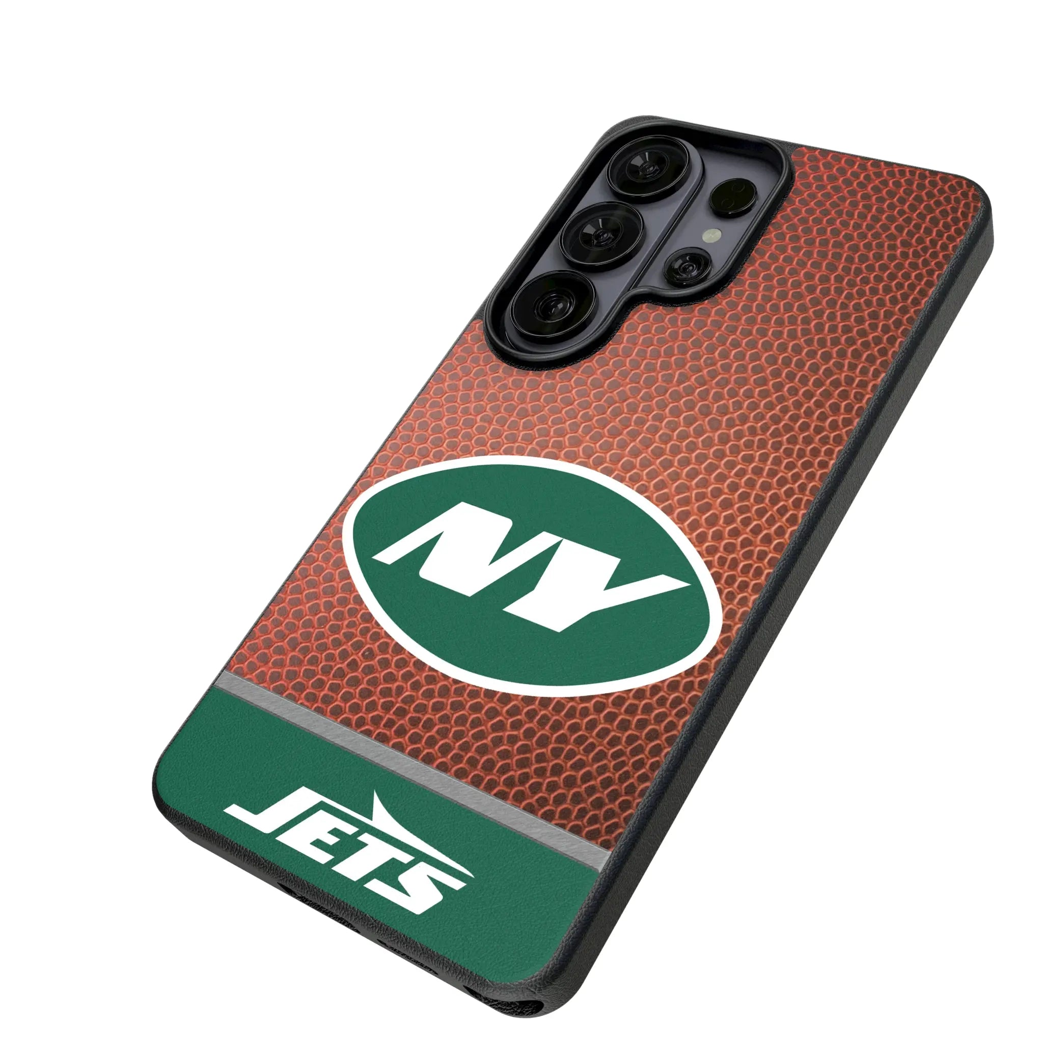 New York Jets Football Wordmark Galaxy MagSafe Compatible Phone Case for Samsung Galaxy - Isometric View#Device_Galaxy S26 Ultra