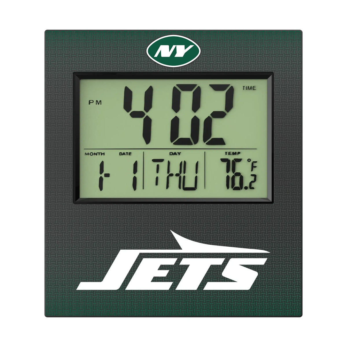 New York Jets Linen Wall Clock