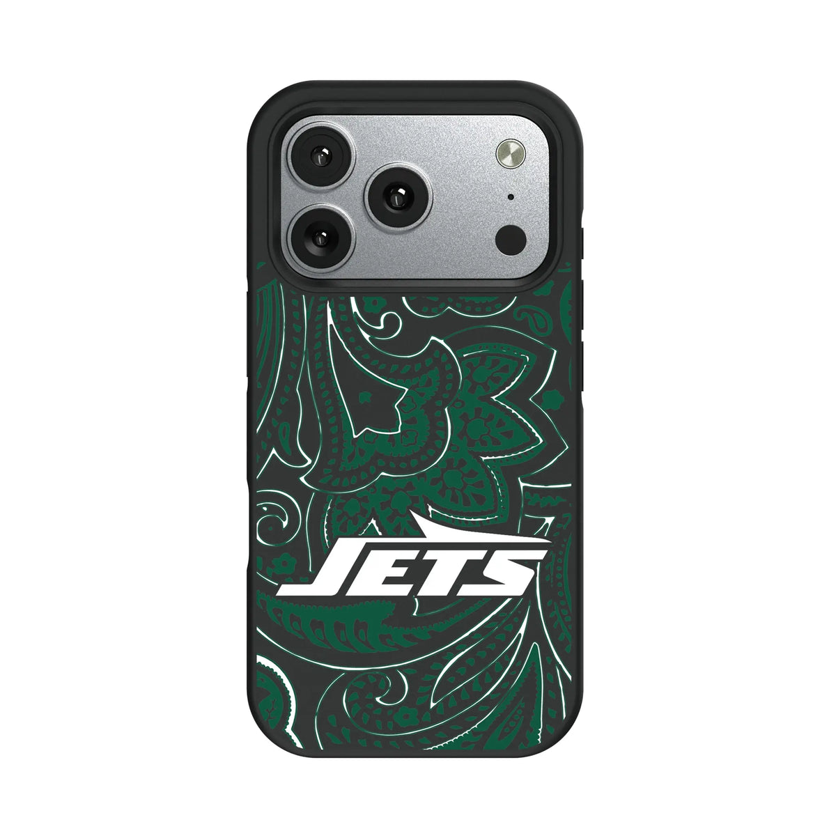 New York Jets Paisley iPhone Bump Phone Case for Apple iPhone#Device_iPhone 17 Pro