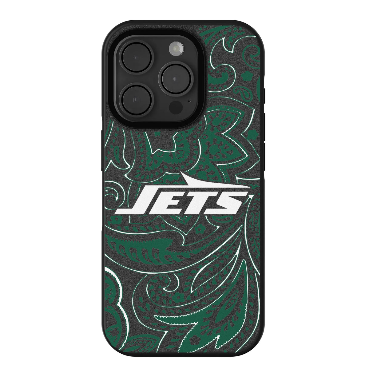 New York Jets Paisley iPhone Bump Phone Case for Apple iPhone