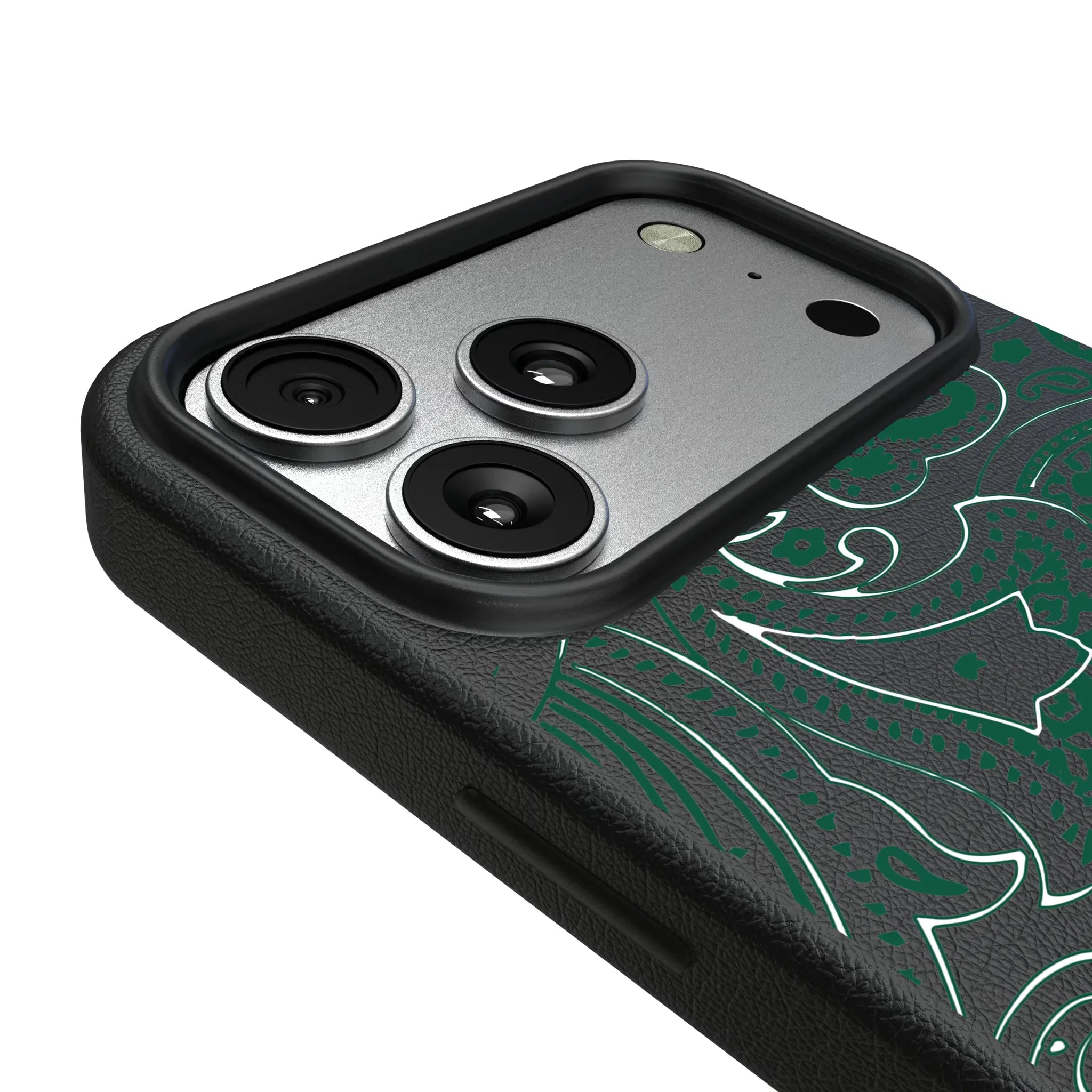 New York Jets Paisley iPhone MagSafe Compatible Phone Case for Apple iPhone - Detail#Device_iPhone 17 Pro Max