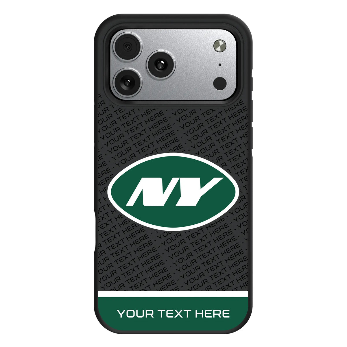 New York Jets Personalized EndZone Plus iPhone Bump Phone Case for Apple iPhone#Device_iPhone 17 Pro Max