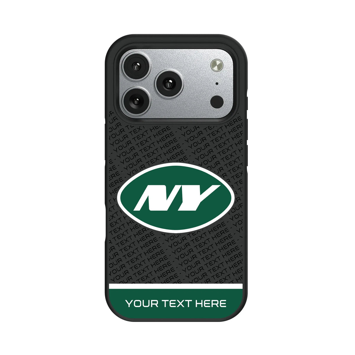 New York Jets Personalized EndZone Plus iPhone Bump Phone Case for Apple iPhone#Device_iPhone 17 Pro