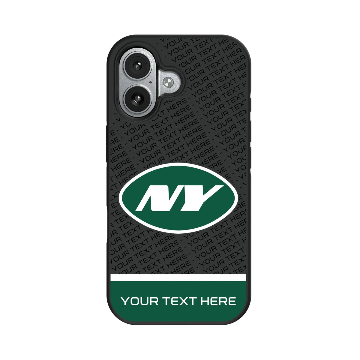 New York Jets Personalized EndZone Plus iPhone Bump Phone Case for Apple iPhone#Device_iPhone 17