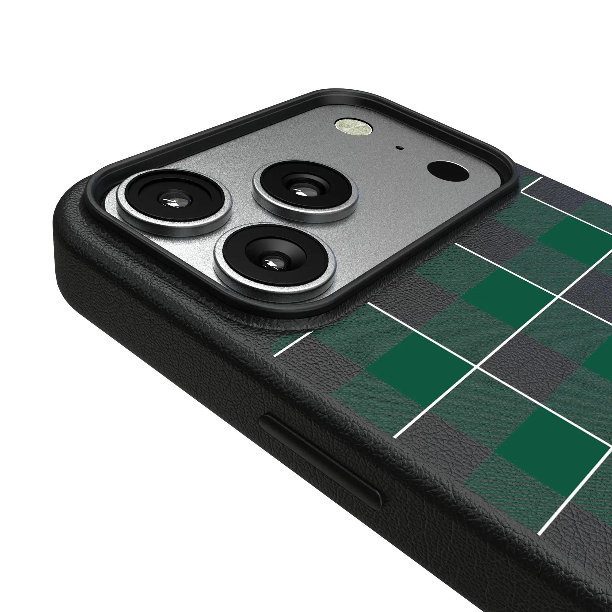 New York Jets Plaid iPhone MagSafe Compatible Phone Case for Apple iPhone - Detail#Device_iPhone 17 Pro