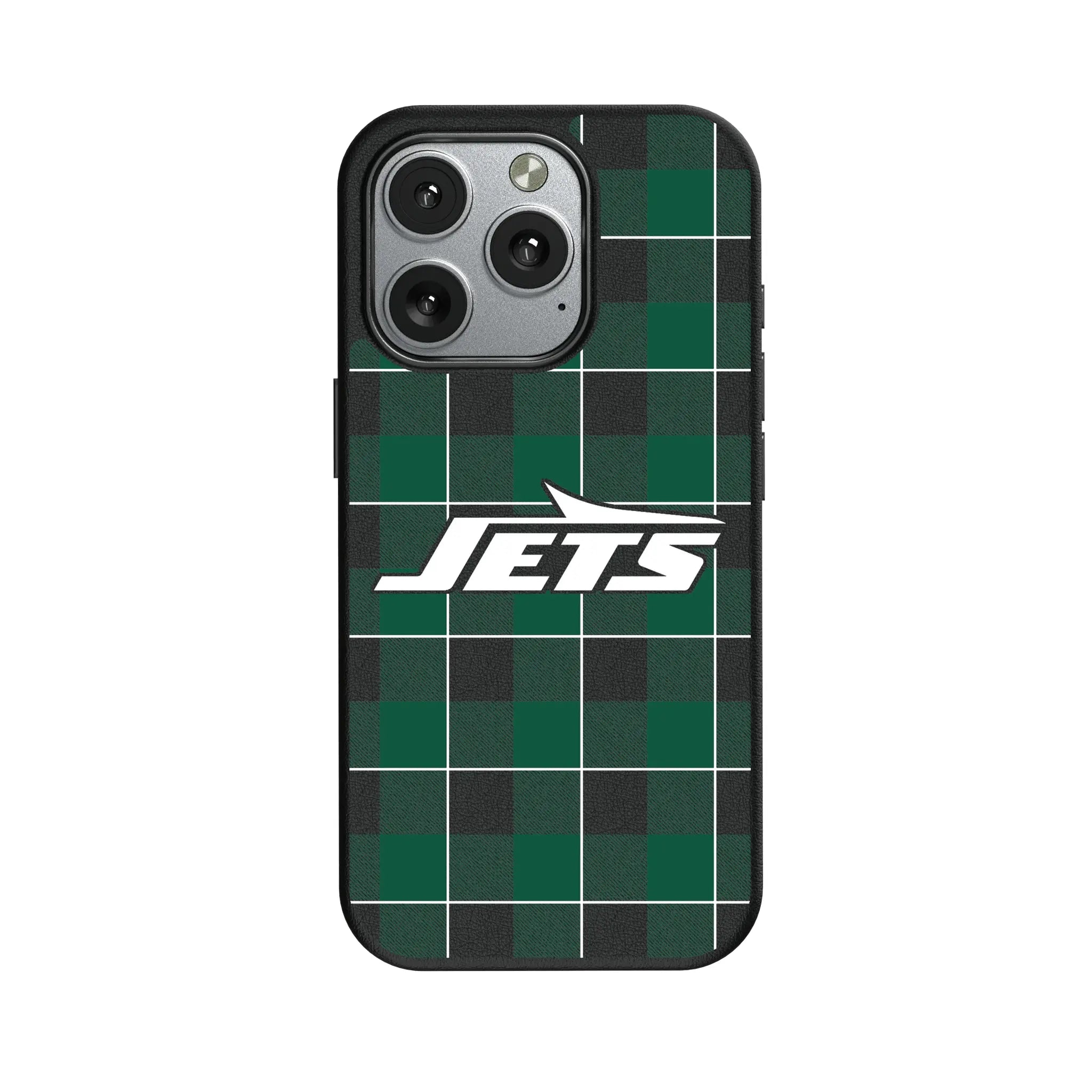 New York Jets Plaid iPhone MagSafe Compatible Phone Case for Apple iPhone