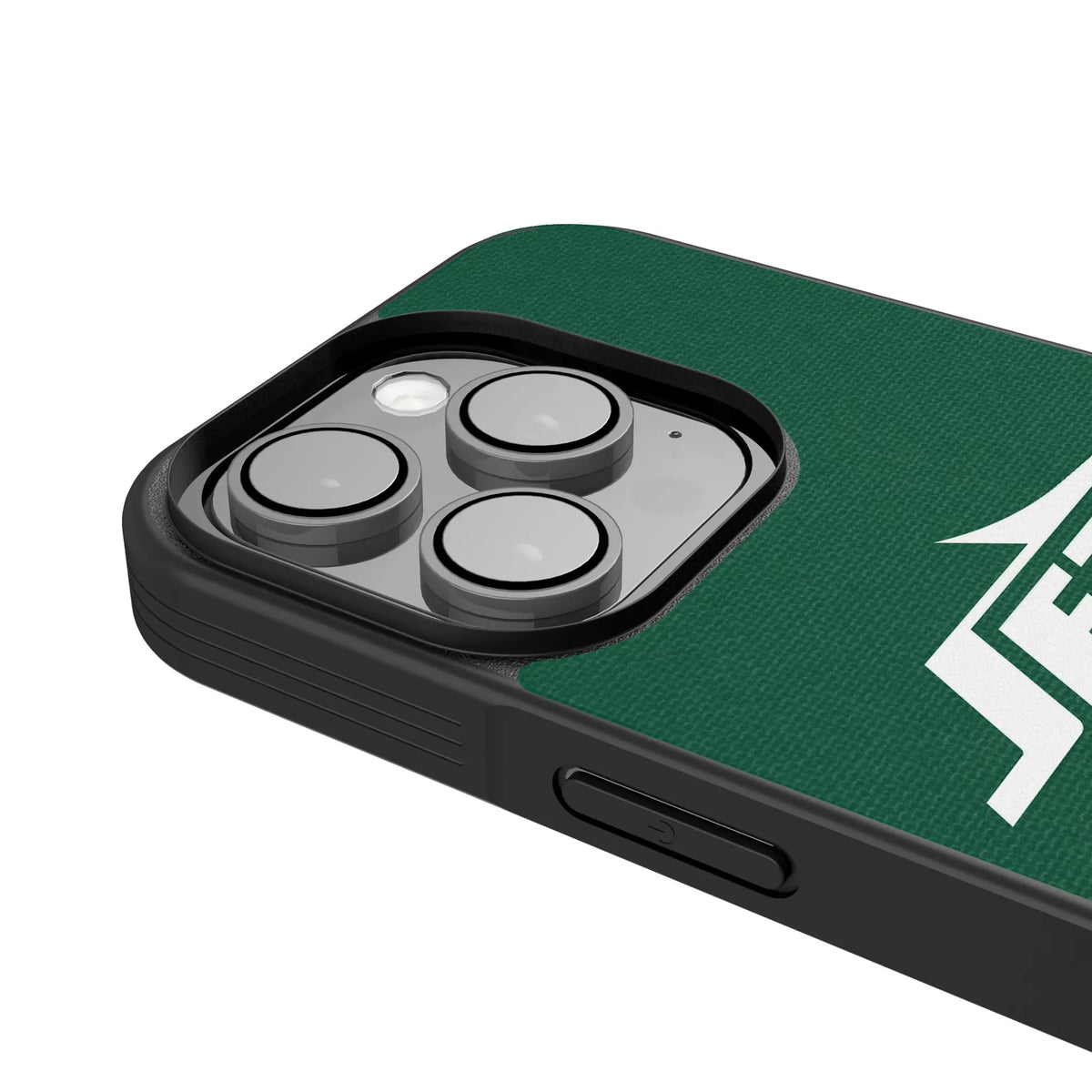 New York Jets Stripe iPhone Bump Phone Case for Apple iPhone - Detail