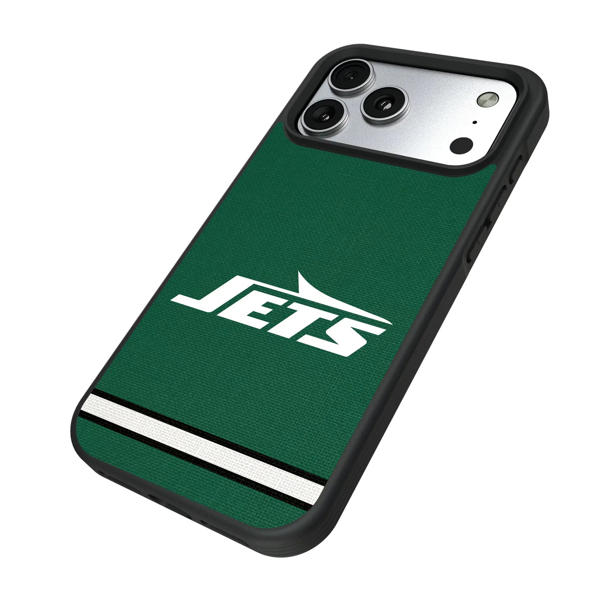 New York Jets Stripe iPhone Bump Phone Case for Apple iPhone - Isometric View#Device_iPhone 17 Pro Max