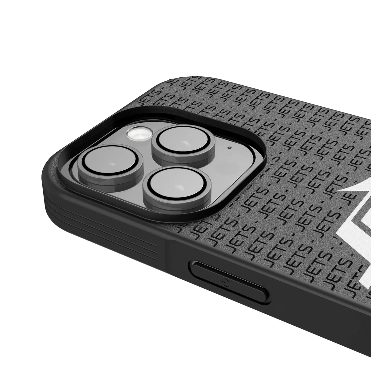New York Jets Text Backdrop iPhone Bump Phone Case for Apple iPhone - Detail