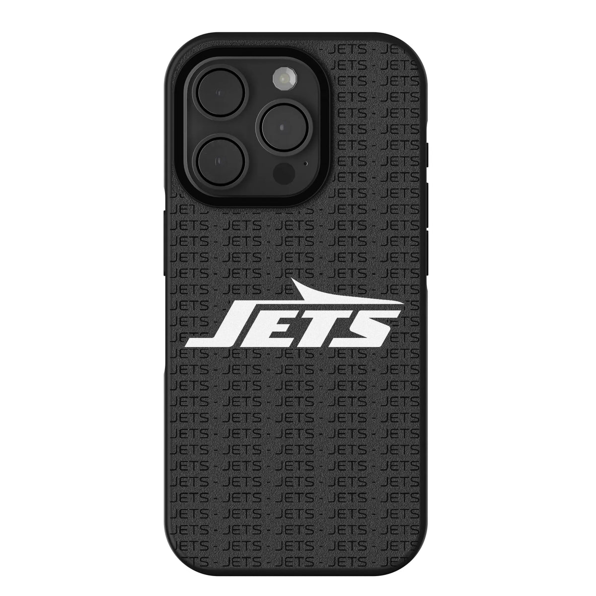 New York Jets Text Backdrop iPhone Bump Phone Case for Apple iPhone