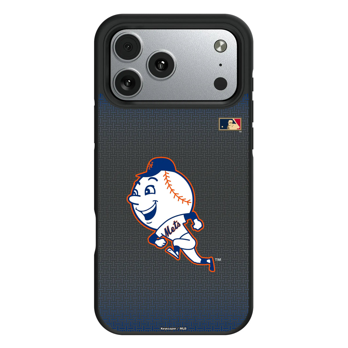 New York Mets 2014 - Cooperstown Collection Linen iPhone Bump Phone Case for Apple iPhone#Device_iPhone 17 Pro Max