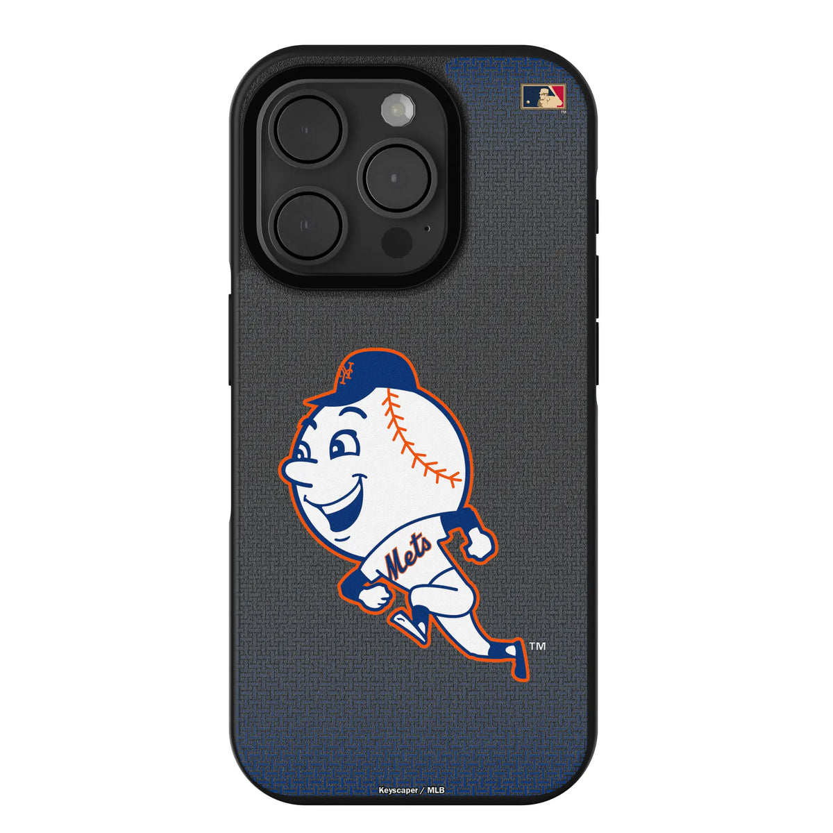 New York Mets 2014 - Cooperstown Collection Linen iPhone Bump Phone Case for Apple iPhone