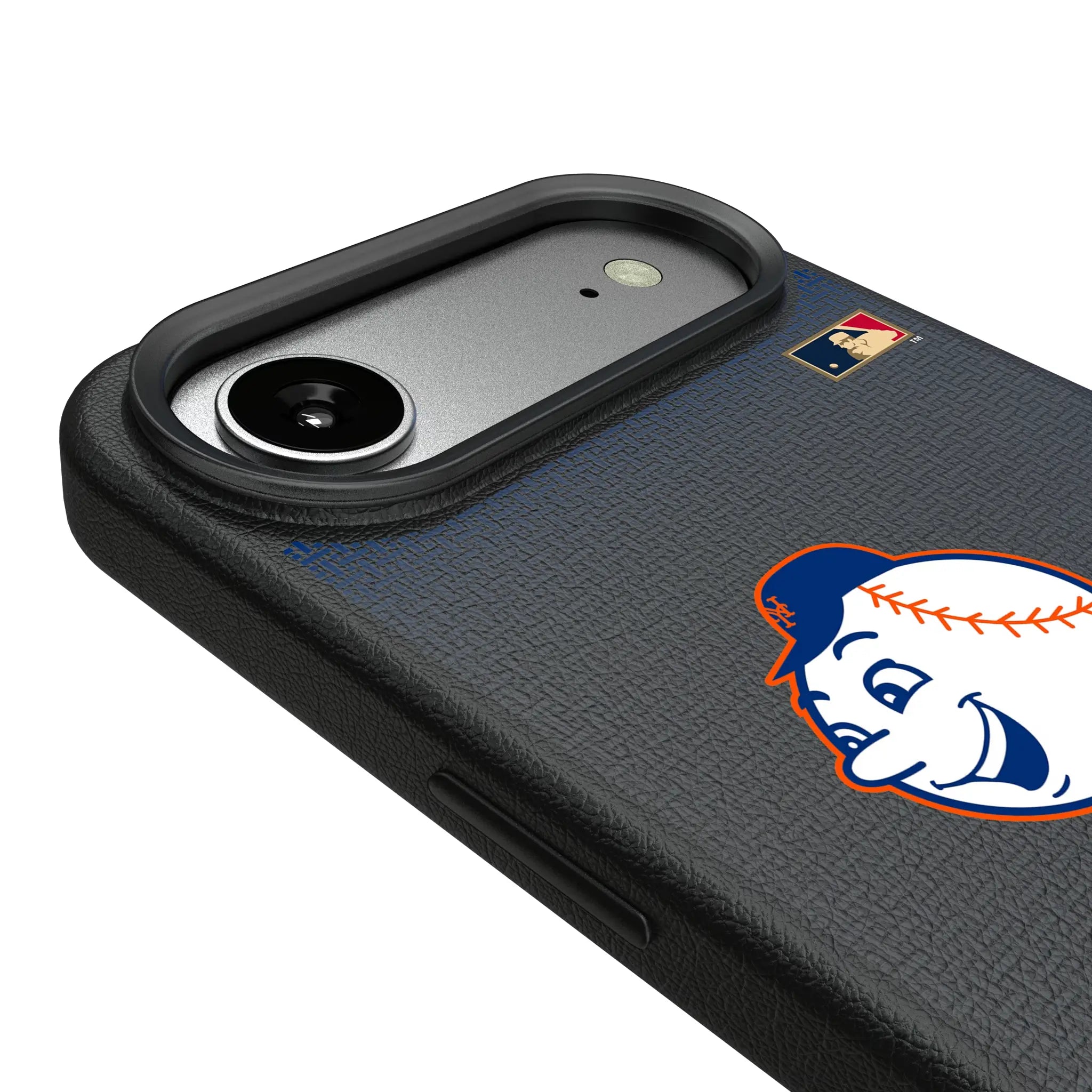 New York Mets 2014 - Cooperstown Collection Linen iPhone MagSafe Compatible Phone Case for Apple iPhone - Detail#Device_iPhone Air