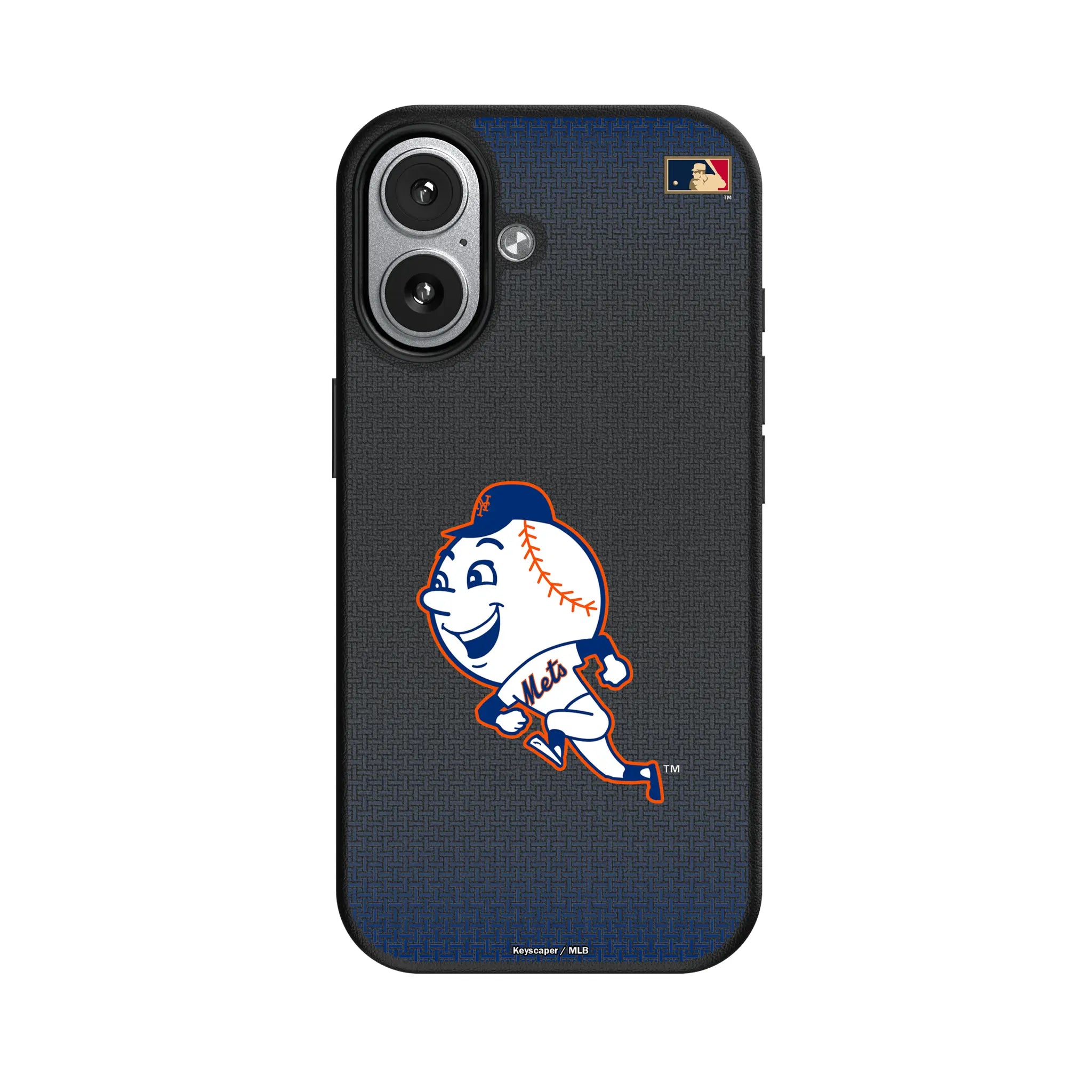 New York Mets 2014 - Cooperstown Collection Linen iPhone MagSafe Compatible Phone Case for Apple iPhone#Device_iPhone 17