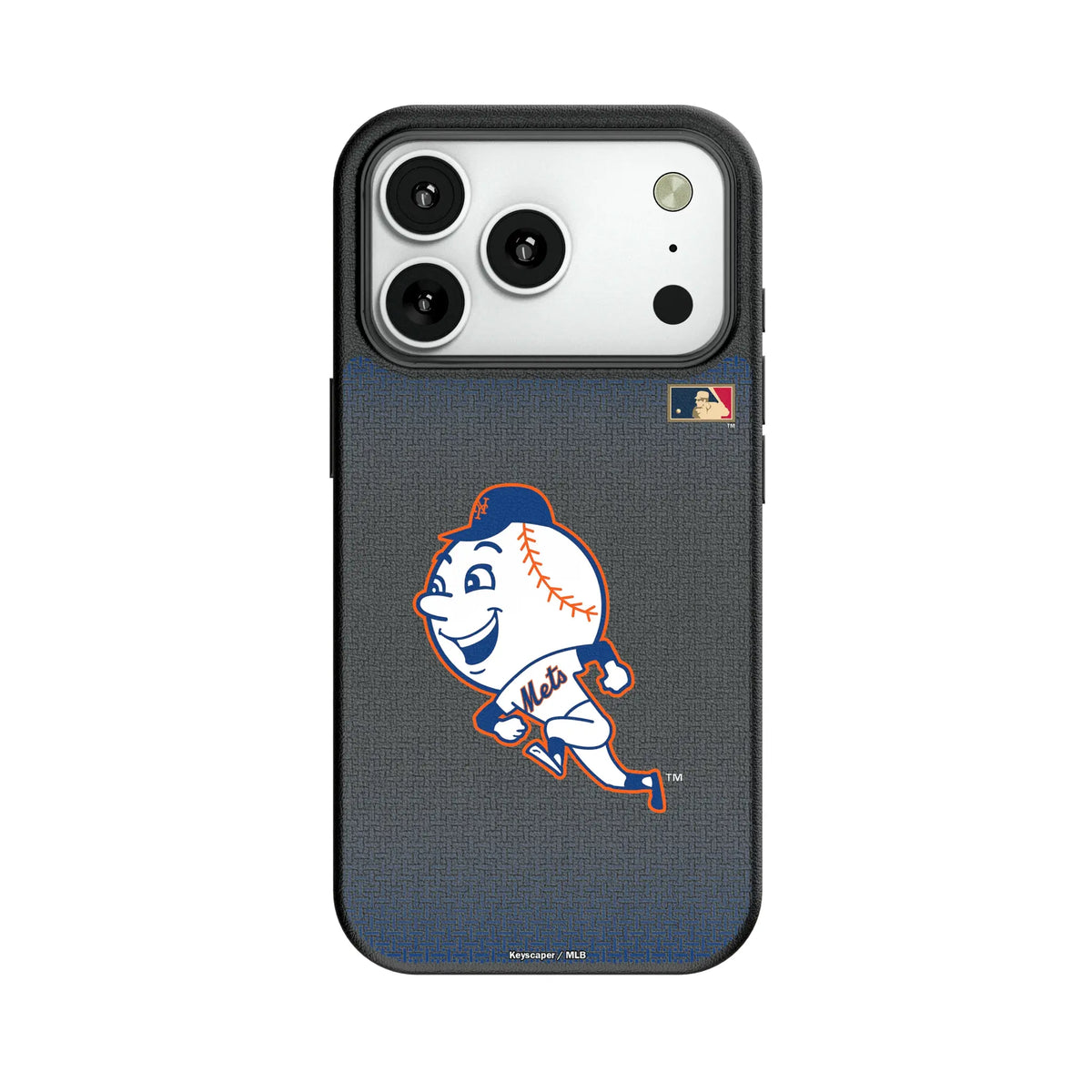 New York Mets 2014 - Cooperstown Collection Linen MagSafe Compatible Phone Case for Apple iPhone